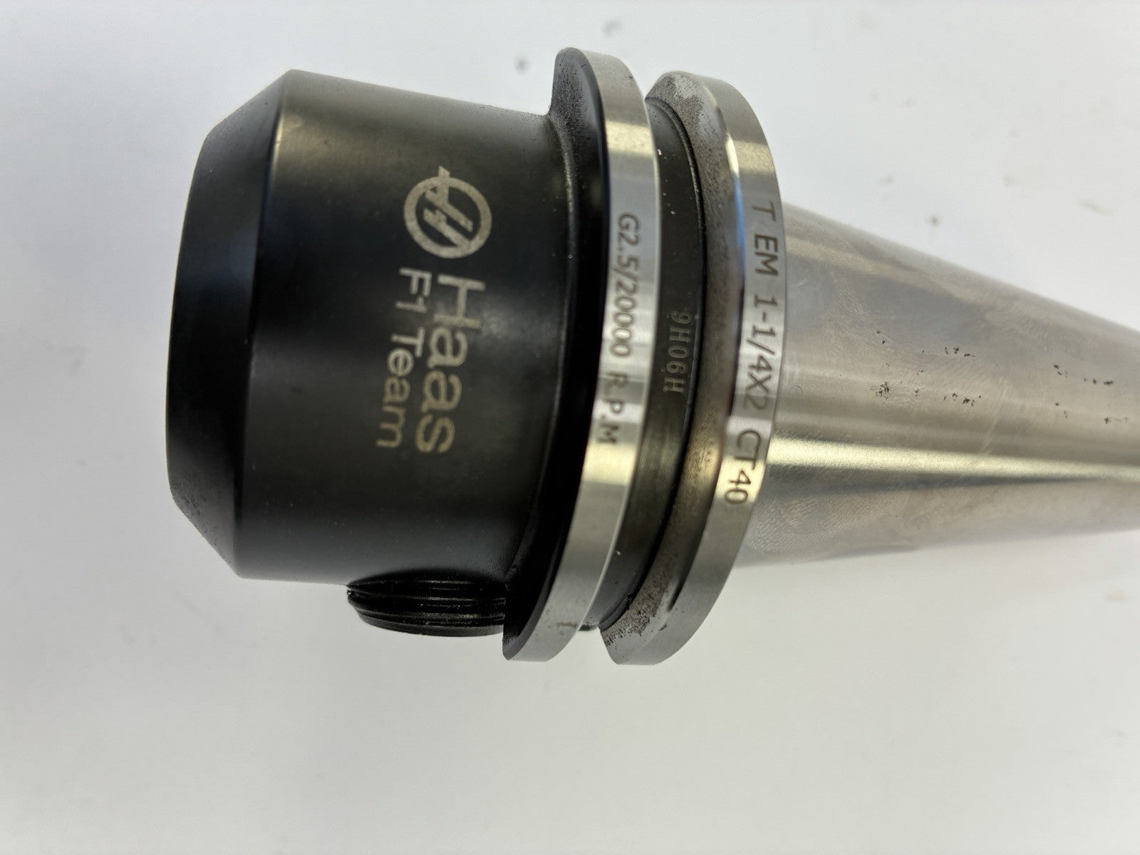 Haas CT40 1-1/4" x 2" End Mill Holder G2.5 20000 RPM F1 Team