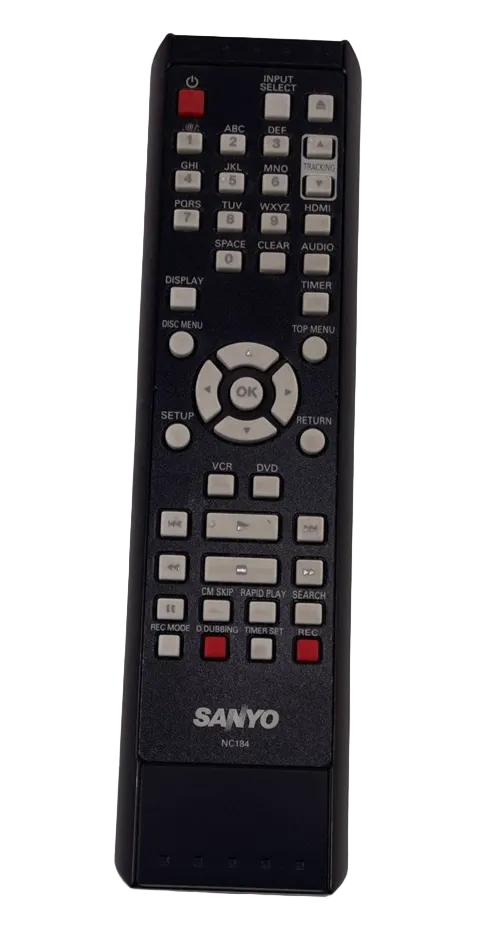 Original SANYO NC184 Remote Control TESTED  DD-12686 OEM