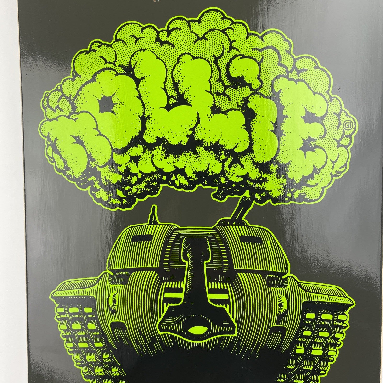 Jordan Richter Signature GREEN ISSUE Nollie North Graphic Skateboard Deck 8.25"