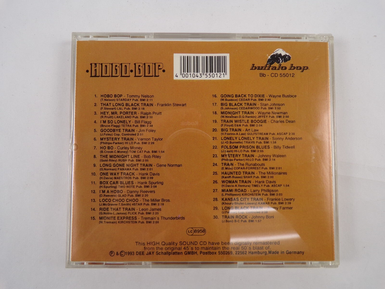 Hobo Bop Buffalo Bop Mystery Train CD #18