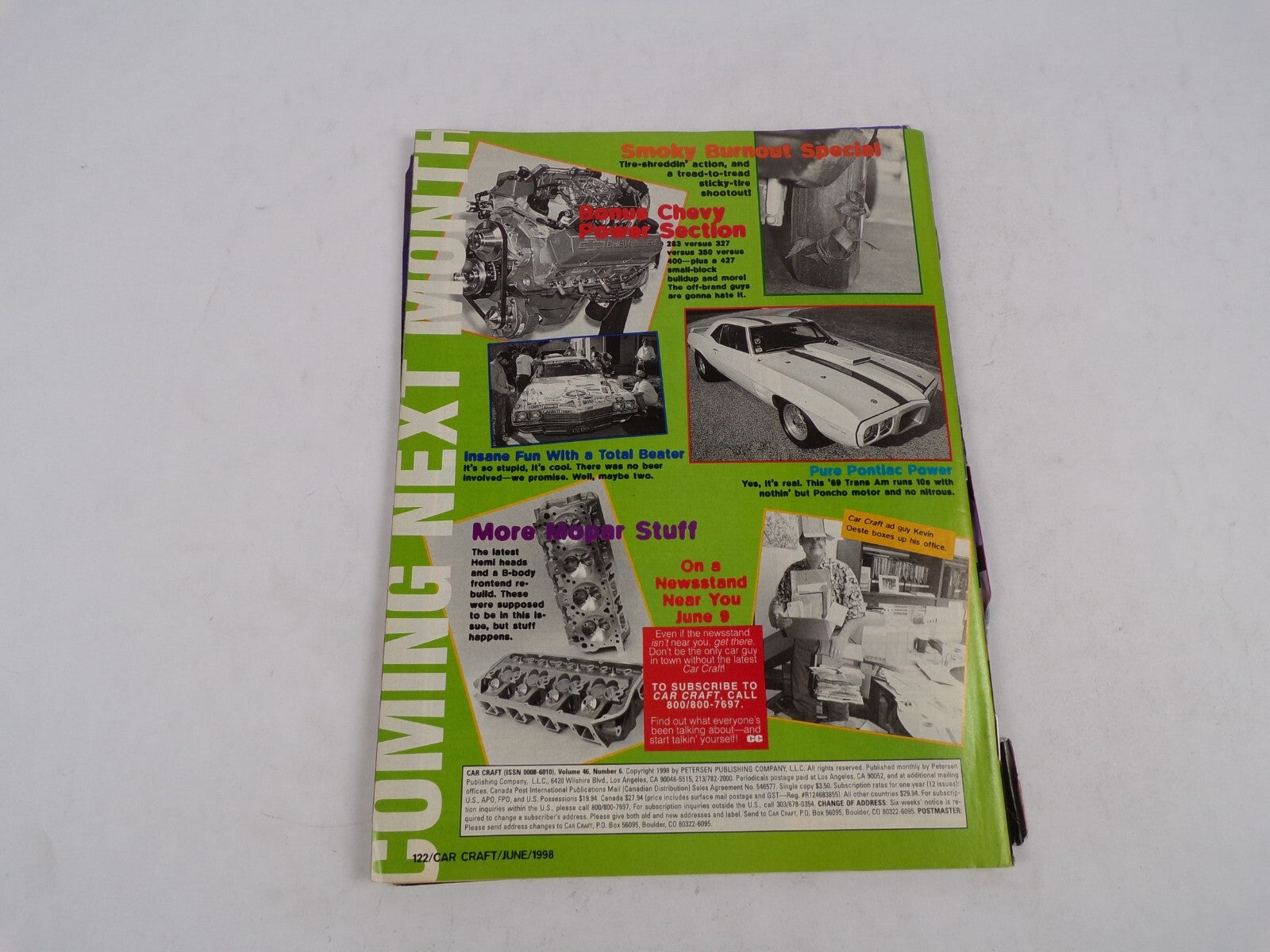June 1998 Car Craft Homebuilt 9-Second Supercars Hard Core Info You need