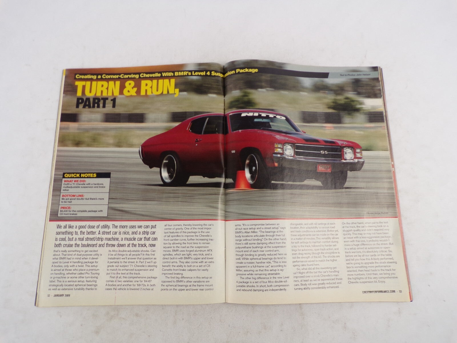 January 2008 Chevy High Performance Brute Force Fuel Injected Gen III 652HP