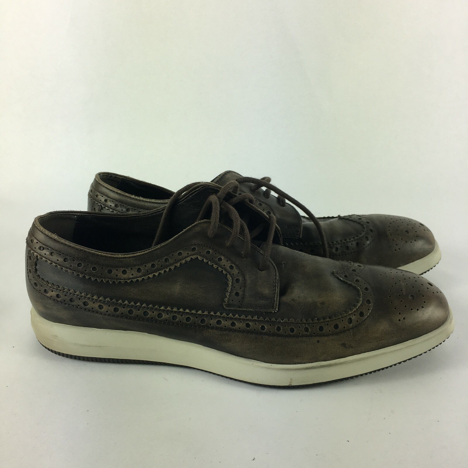 Genuine Hogan Stylish Sneakers Style Black Shoes for Men Size 10