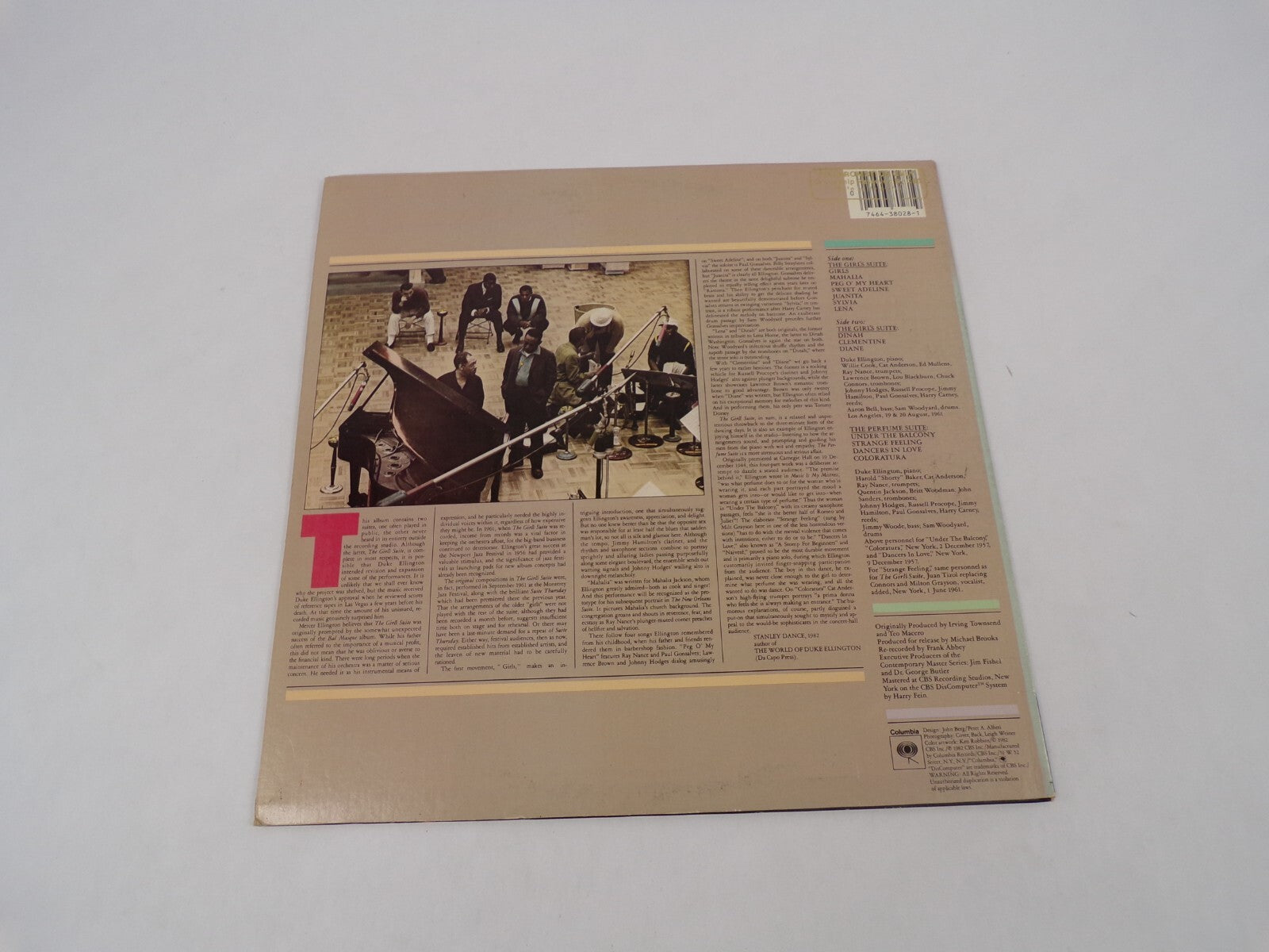 Duke Ellington The Girl's Suite & The Perfume Suite Lena Girls Vinyl Record