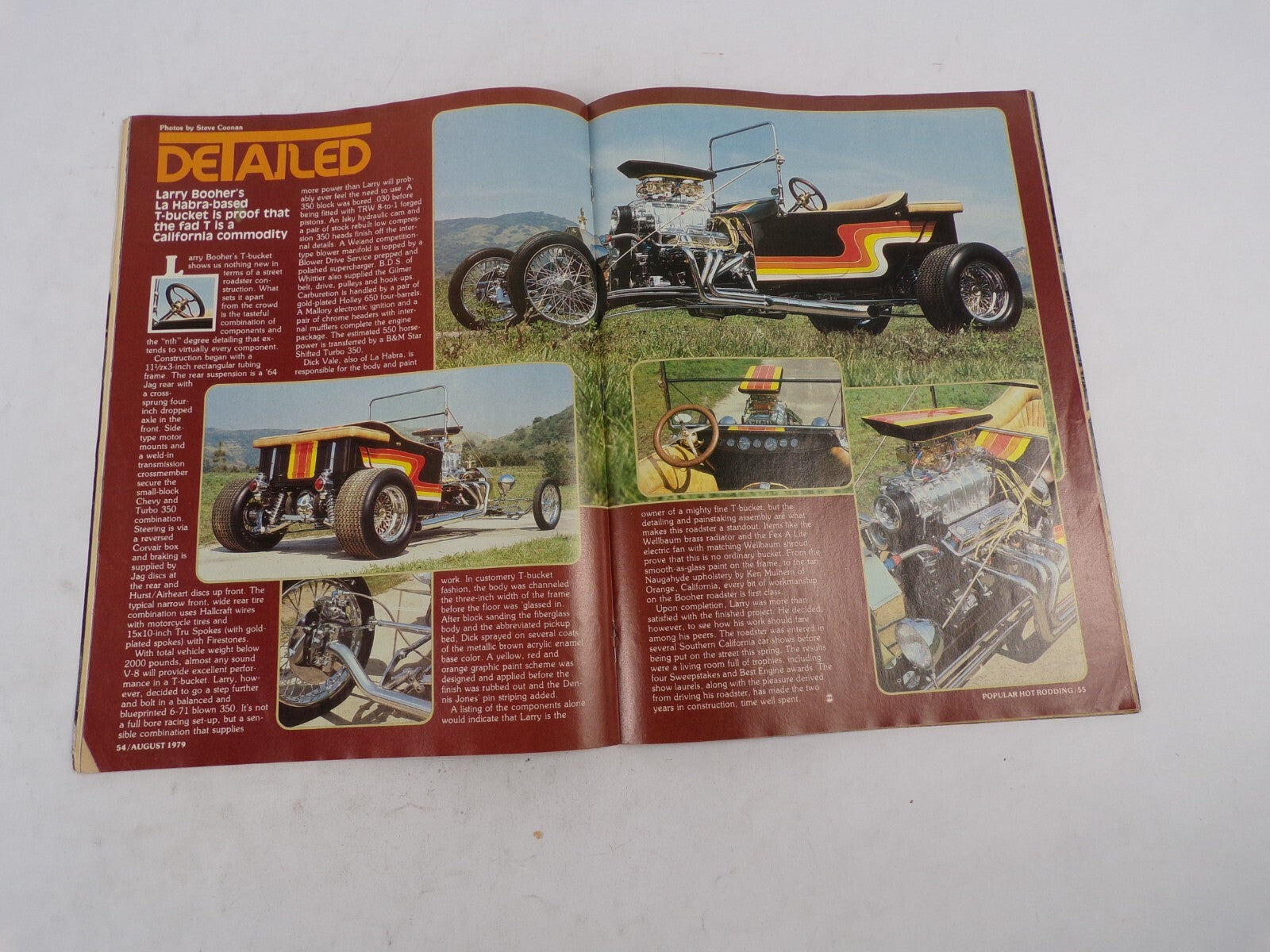 August 1979 Hot Rod Magazine Totally Hot Chevy Issue! Setting Up Street Superrch