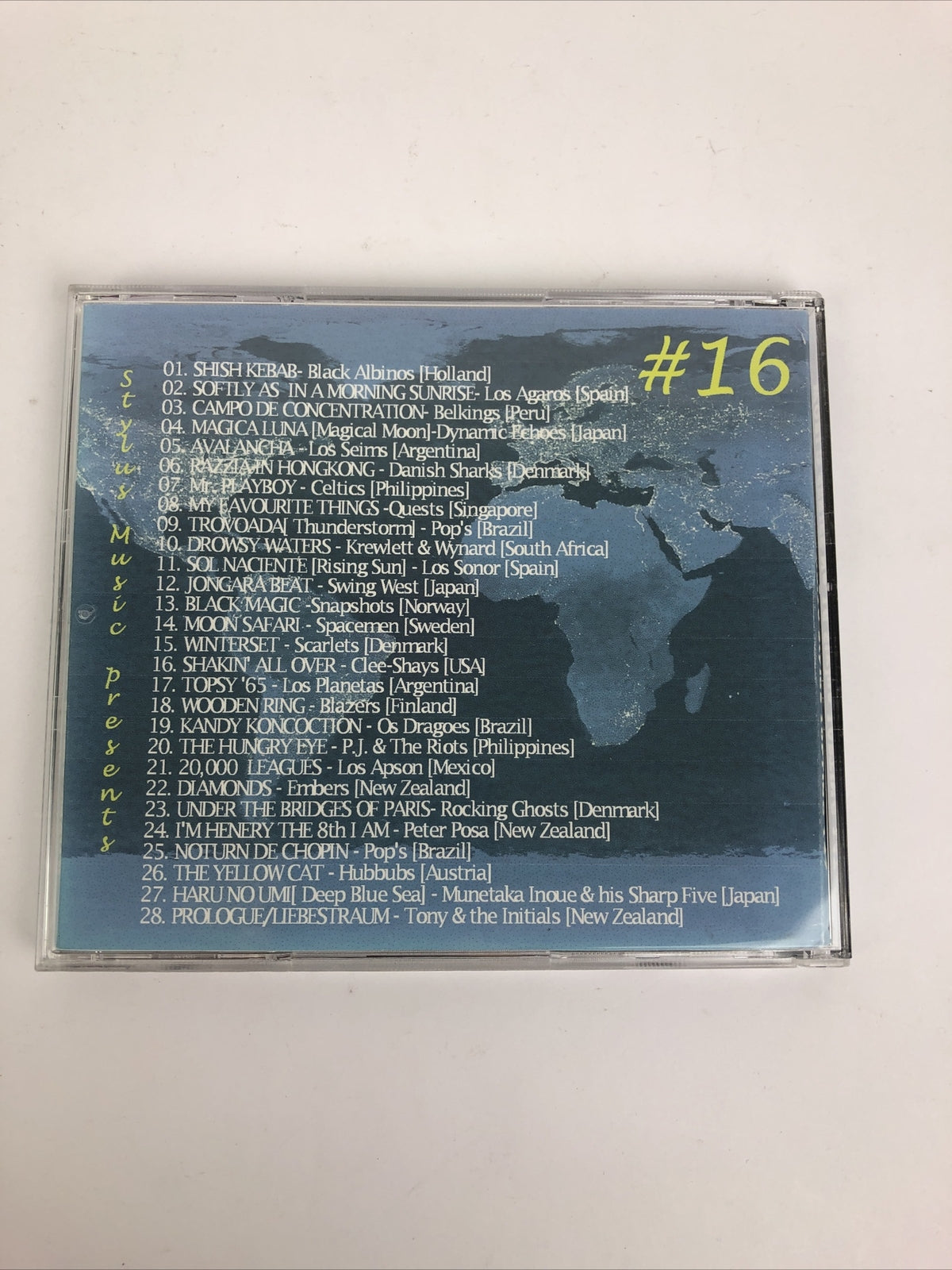 1960's Long Forgotten Rock Guitar Instrumentals from Around the World ( CD  ) #2