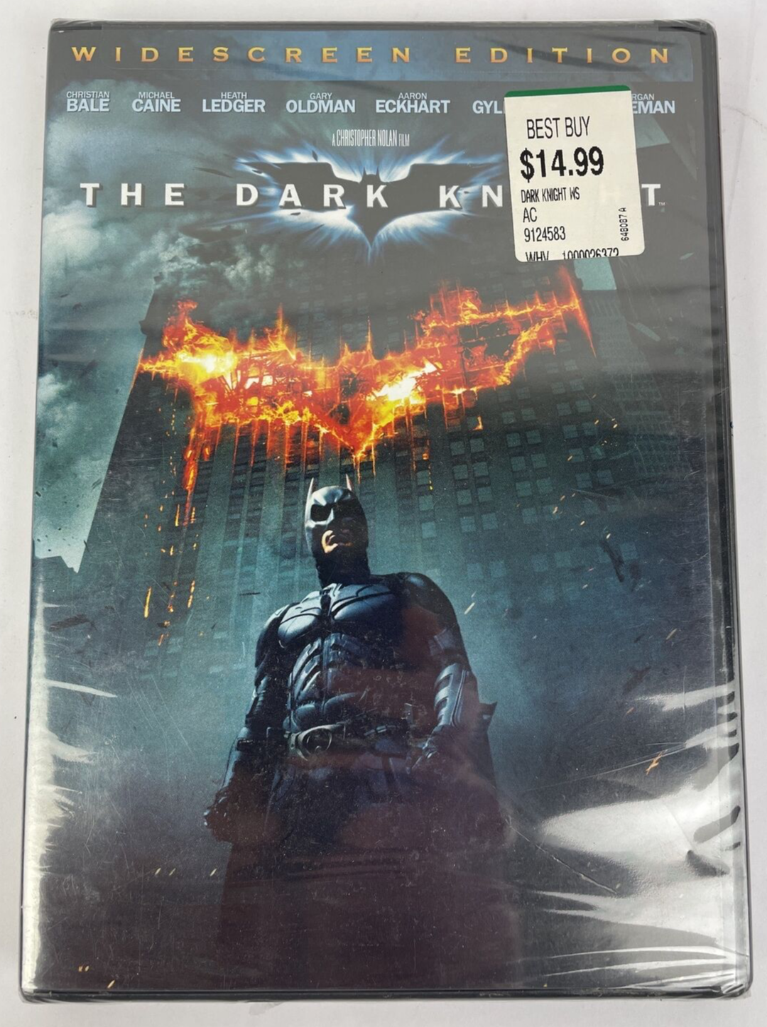 NEW! SEALED! The Dark Night (DVD, 2008, Widescreen Edition) Batman Heath Ledger