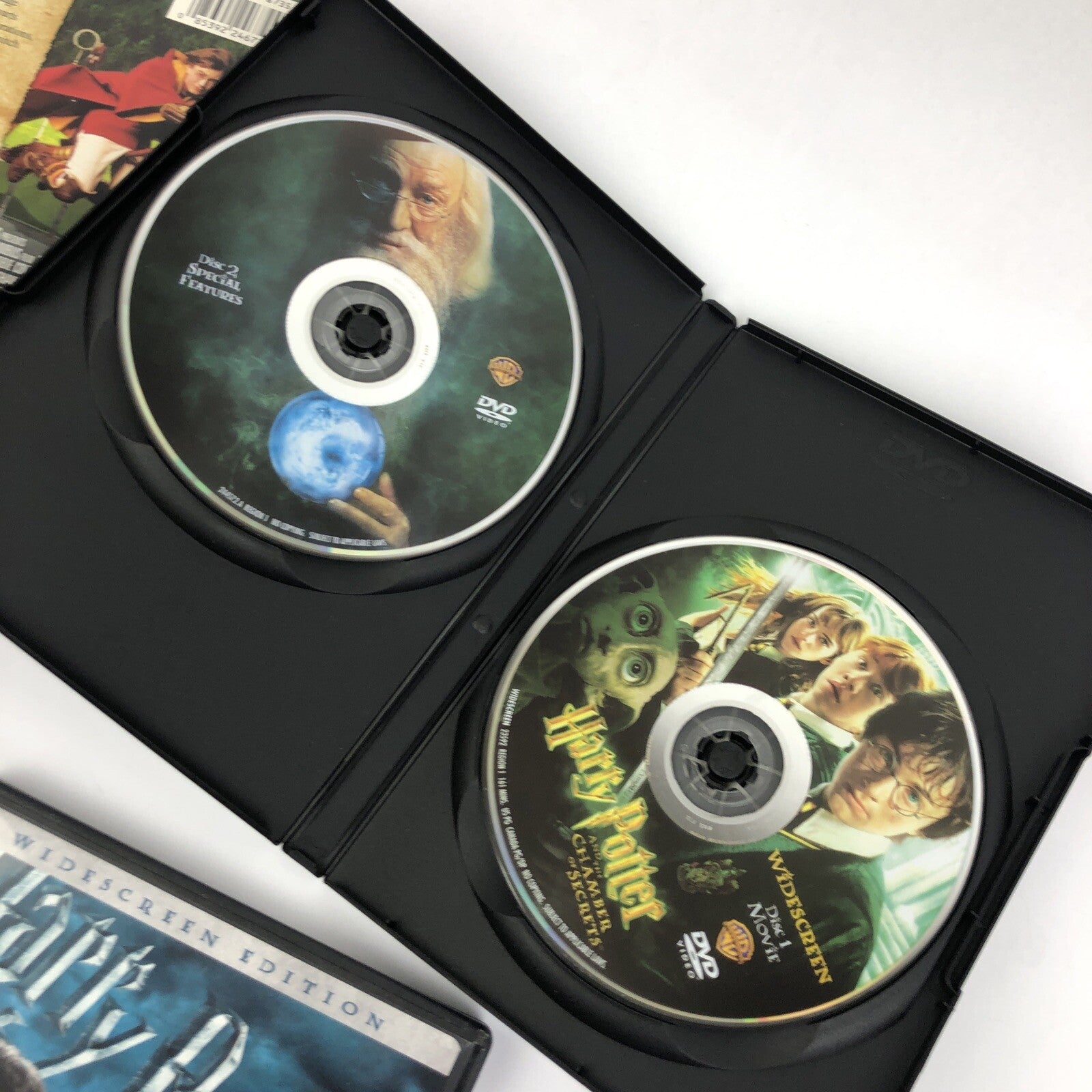 Harry Potter and the Sorcerers Stone Chamber Of Secrets Half-Blood Prince DVDs