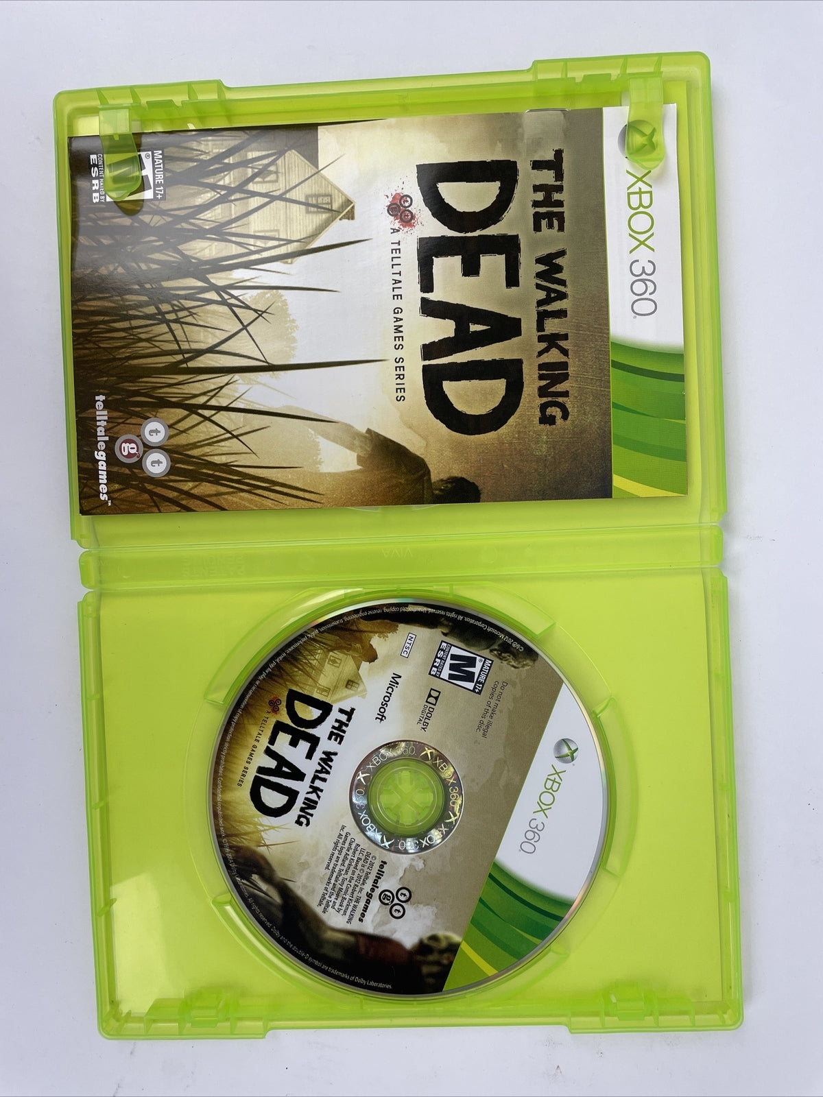 XBOX 360 - The Walking Dead: A Telltale Games Series 2012 17+ VGC Guaranteed
