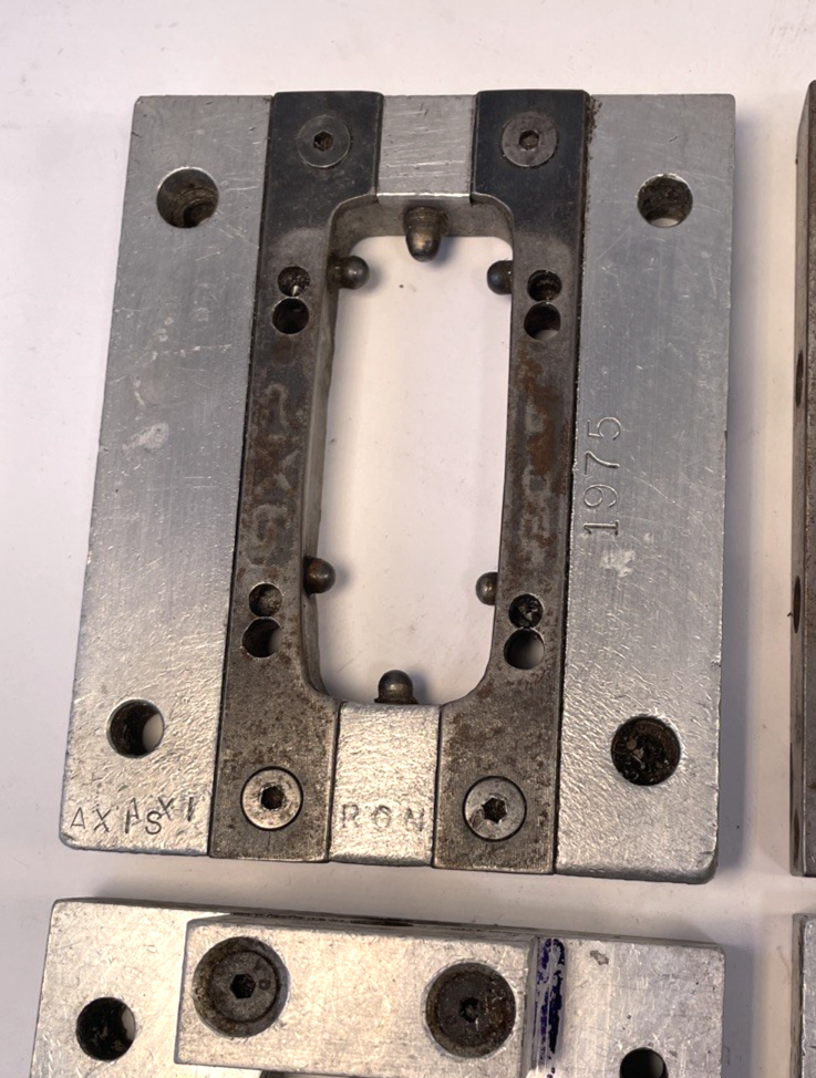 Lot of 4 Tracker Trucks Vintage Baseplate Manufacturing Tooling  Jigs DART B-52