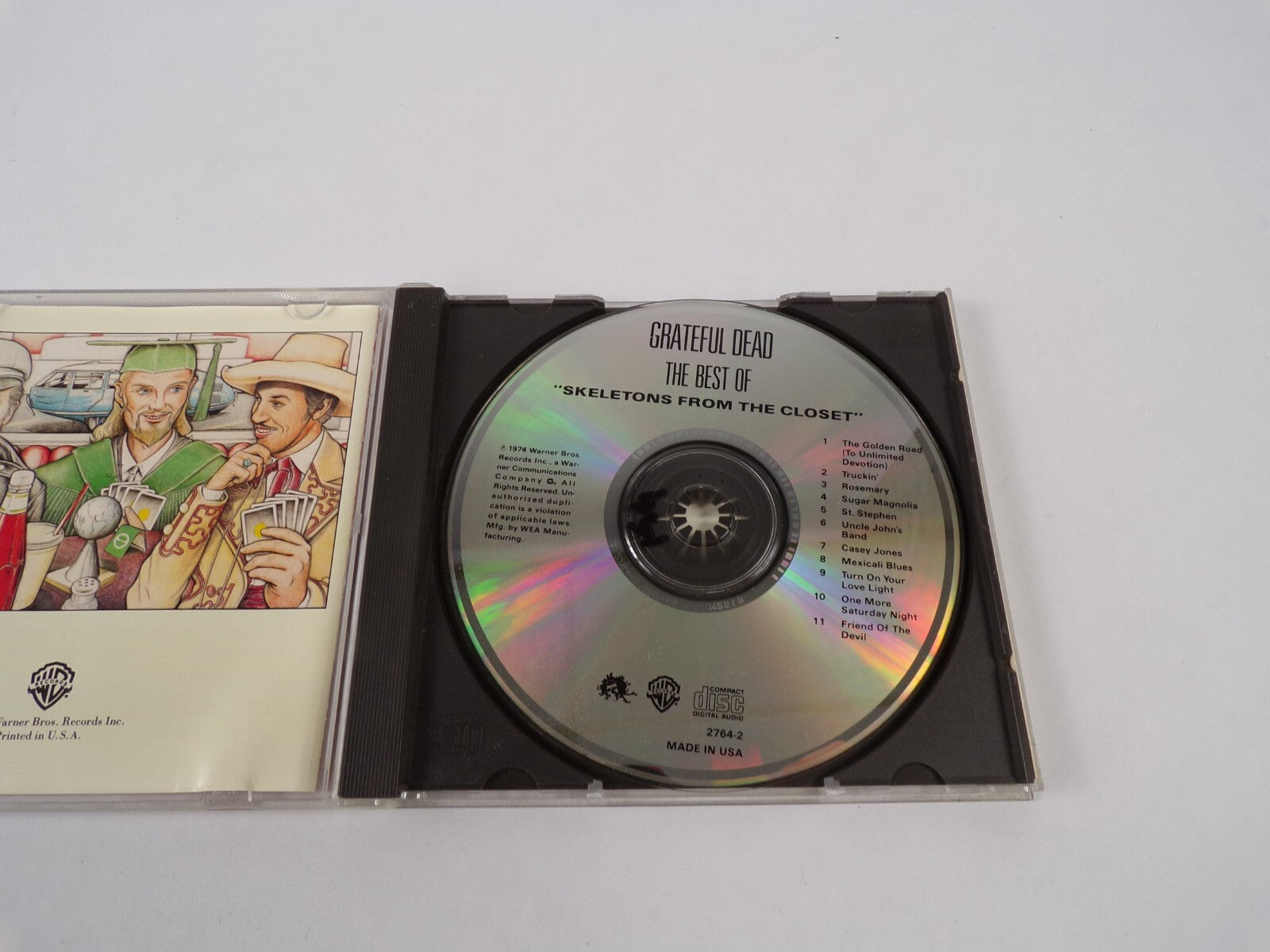 Grateful Dead The Best Of Skeletons From The Closet The Golden Road TruckinCD#12