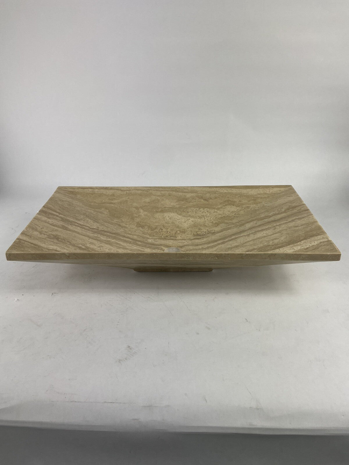 Stone Forest Verona Vessel Sink C50-2424" Rectangular Stone Vessel Bathroom Sink
