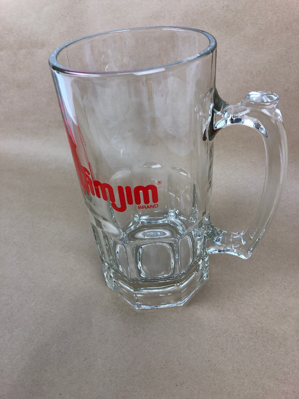 Jumbo Large 8” Slim Jim Beer Mug W Handle - FSTSHP
