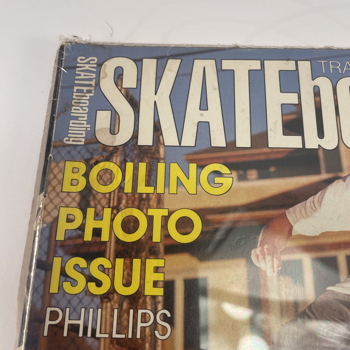 Transworld Skateboarding October 1990 Photo Issue Natas Kaupas Cover VGC