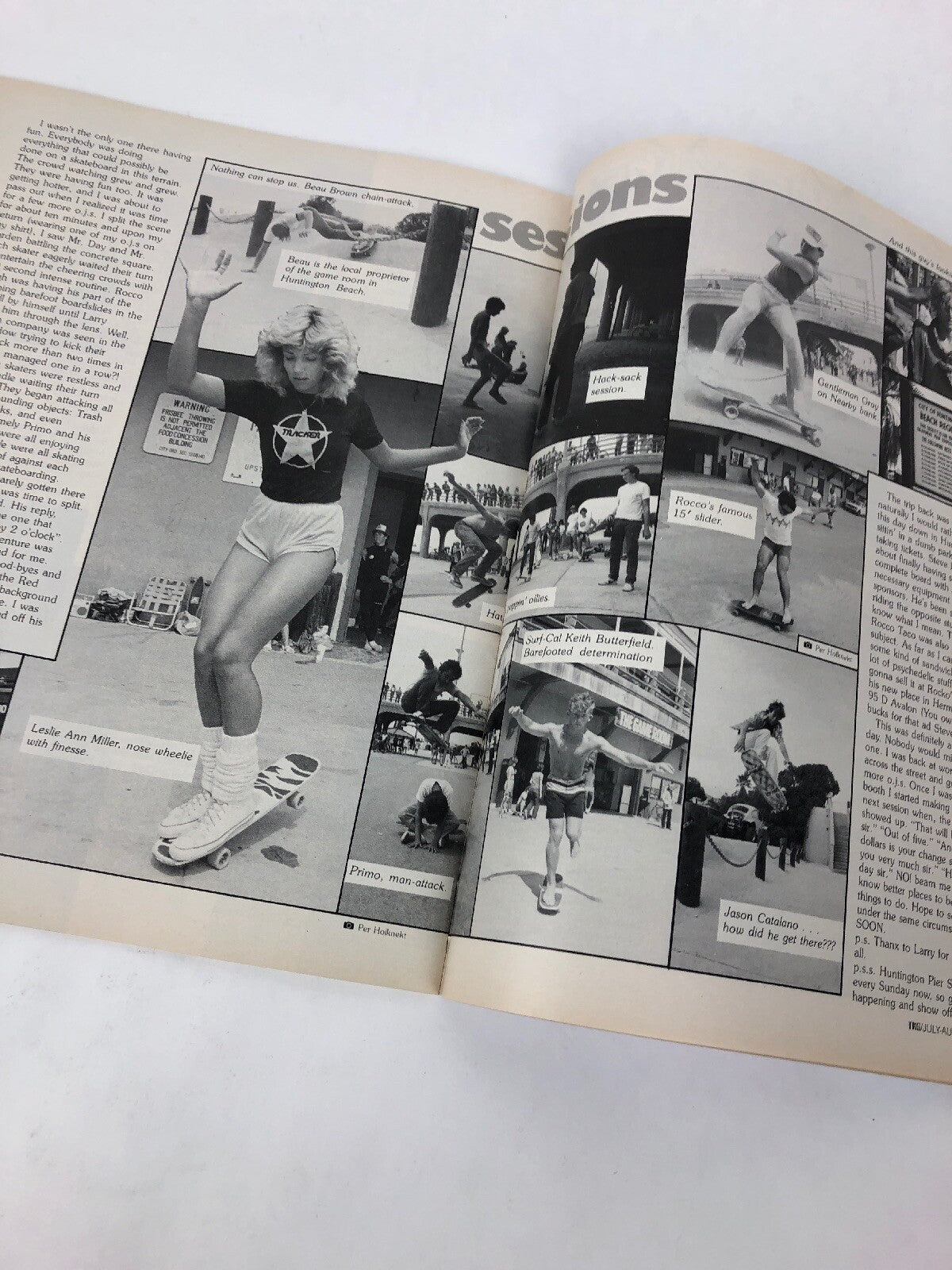 Vintage 1983 Trans World Skateboarding Magazine Vol 1 No 2 Skateboard Skater