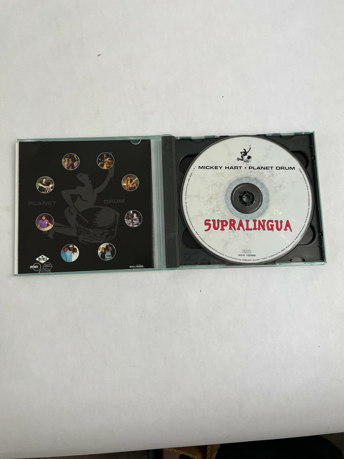5upralingua Mickey Hart Planet Drum Time Publishing (ASCAP) Except ''Yabu'' Q1