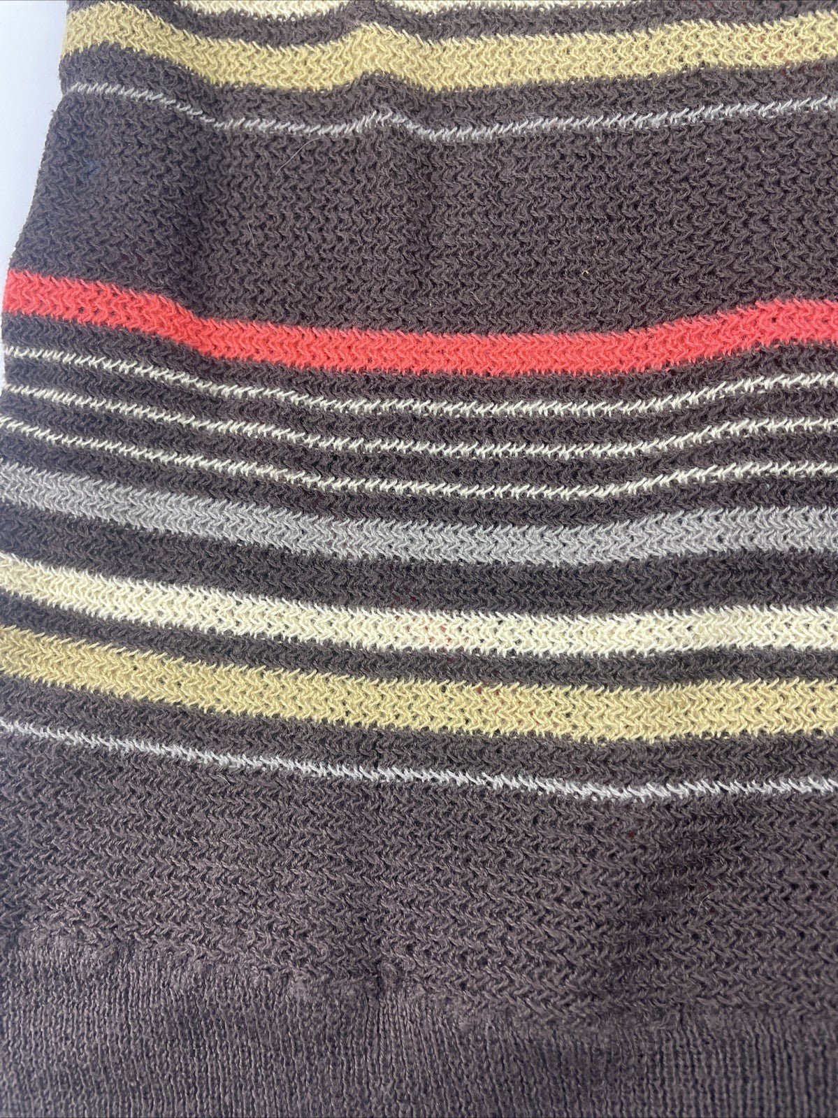 Y2K Volcom Multicolor Sweater Surfer Girl V Neck Size S Pattern Knit Sweater
