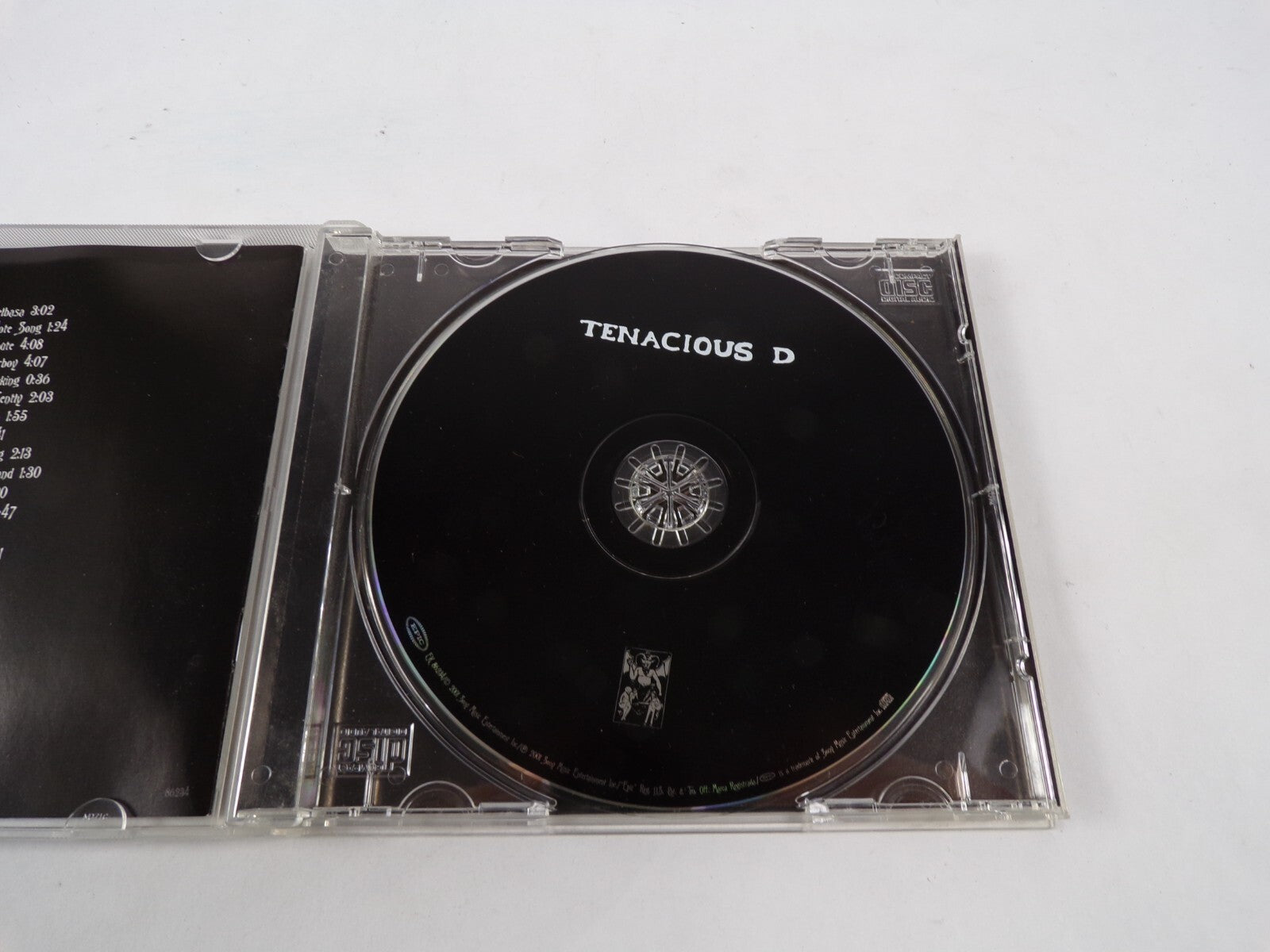 Tenacious D Parental Advisory Explicit Content Kielbasa One Note Song CD #40