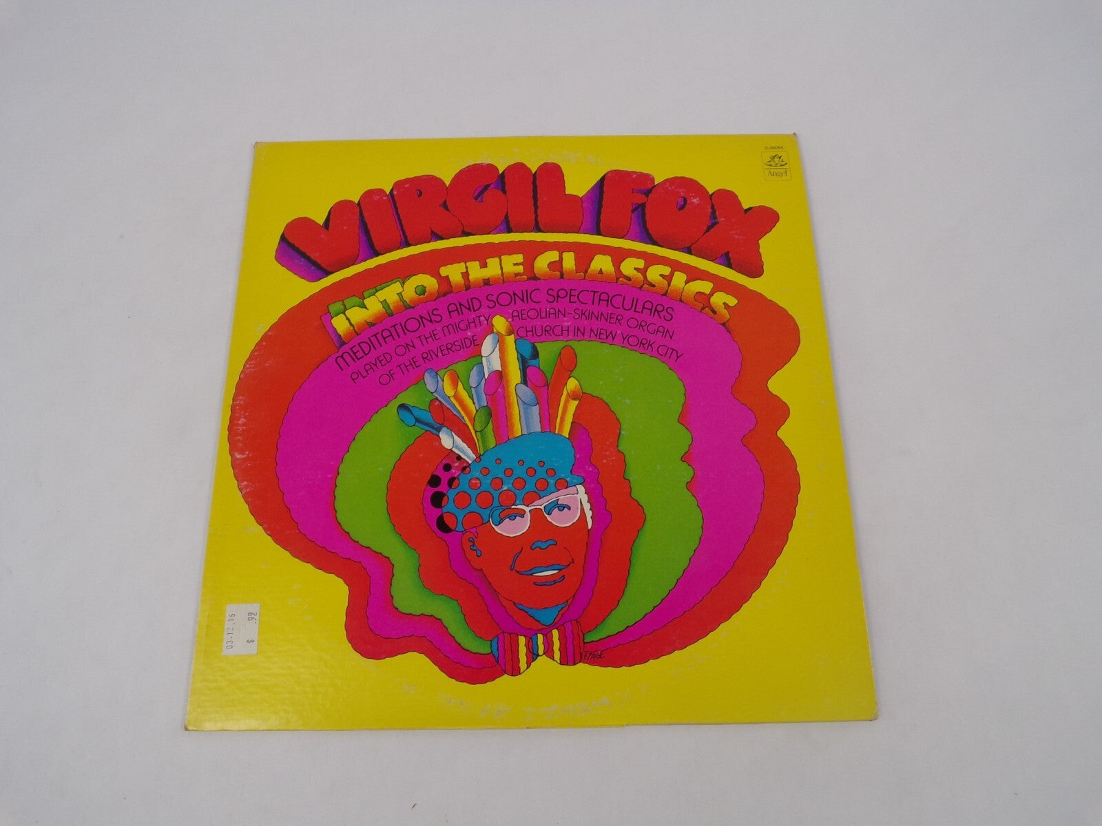 Virgil Fox Into The Classics Meditations And Sonic Spectaculars Vinyl Record