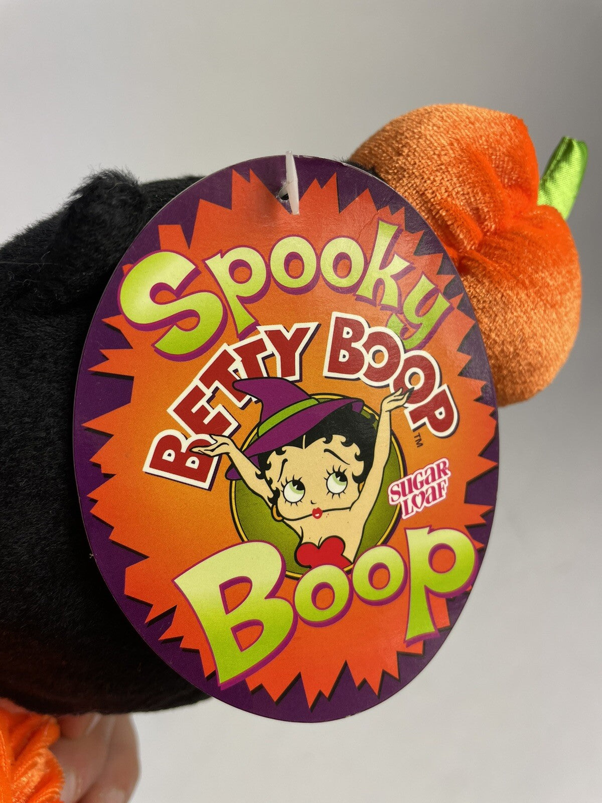 Pumpkin Spooky Boop Betty Boop Retro 16" Plush Doll
