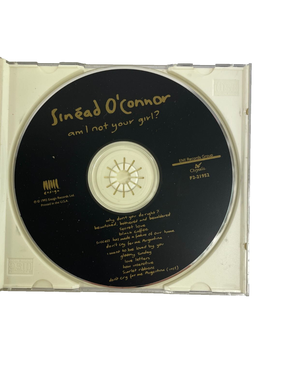 Sinéad O'Connor – Am I Not Your Girl? Why Don't You Do Right? Secret Love CD#29