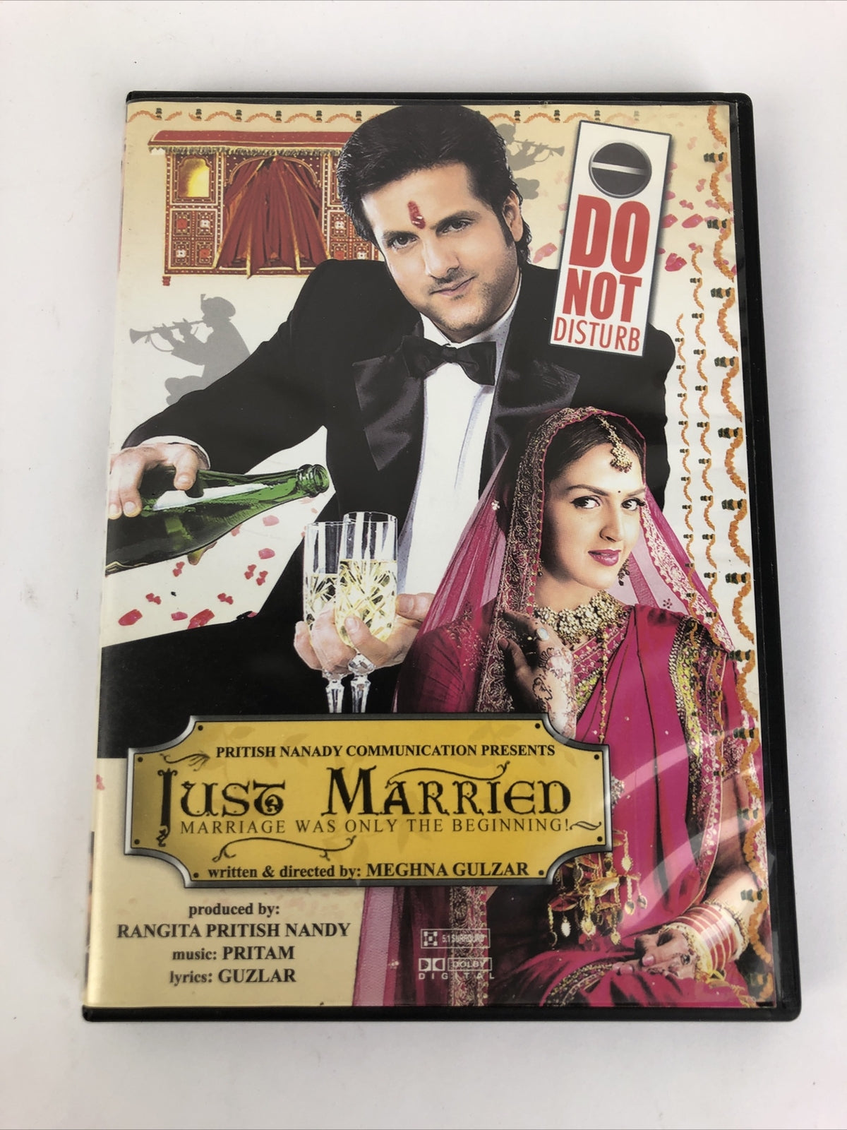 Pritish Nanady Communications JUST MARRIED - BOLLYWOOD DVD "Do Not Disturb" VGC