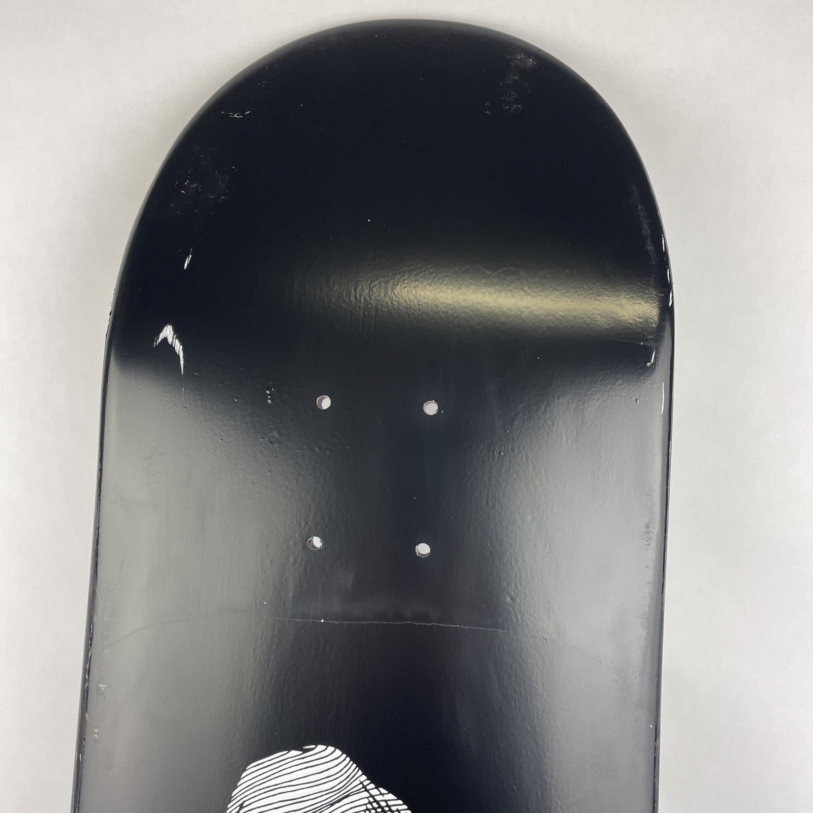 " El Jefe "  The Ripper - Blackout Full Dip Skateboard 8.75" x 32.5"  Deck Blem