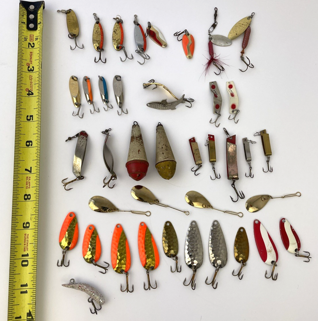 Trout Salmon Fishing Lure Huge Lot Kastmaster Luhr Jensen Phoebe Mac Dan Z-Ray +