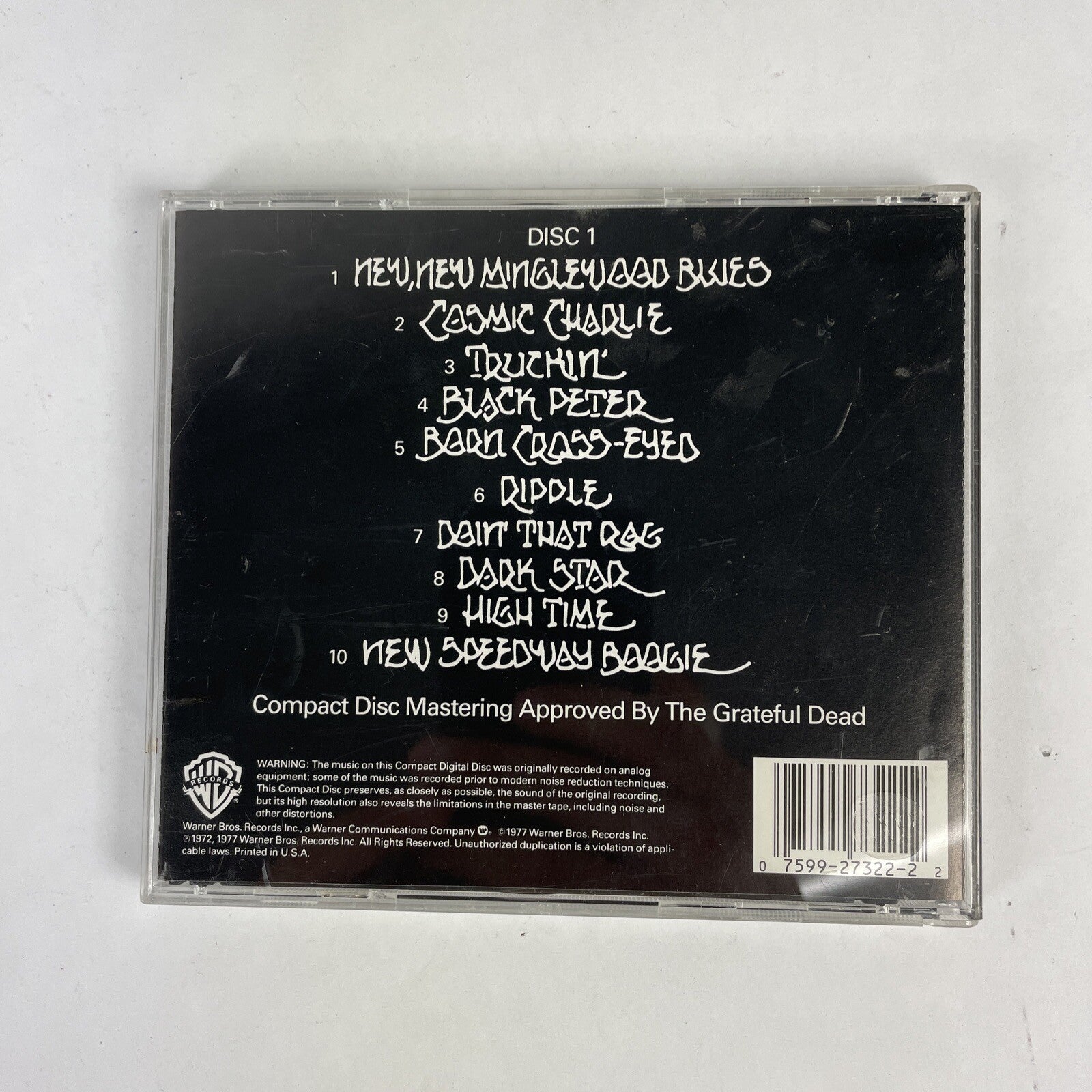Grateful Dead - What A Long Trip It's Been Disc 1 CD  #23