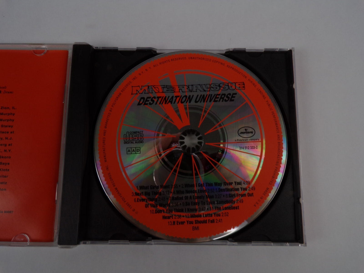Material Issue Destination Universe What Girls Want Who Needs Love CD#40