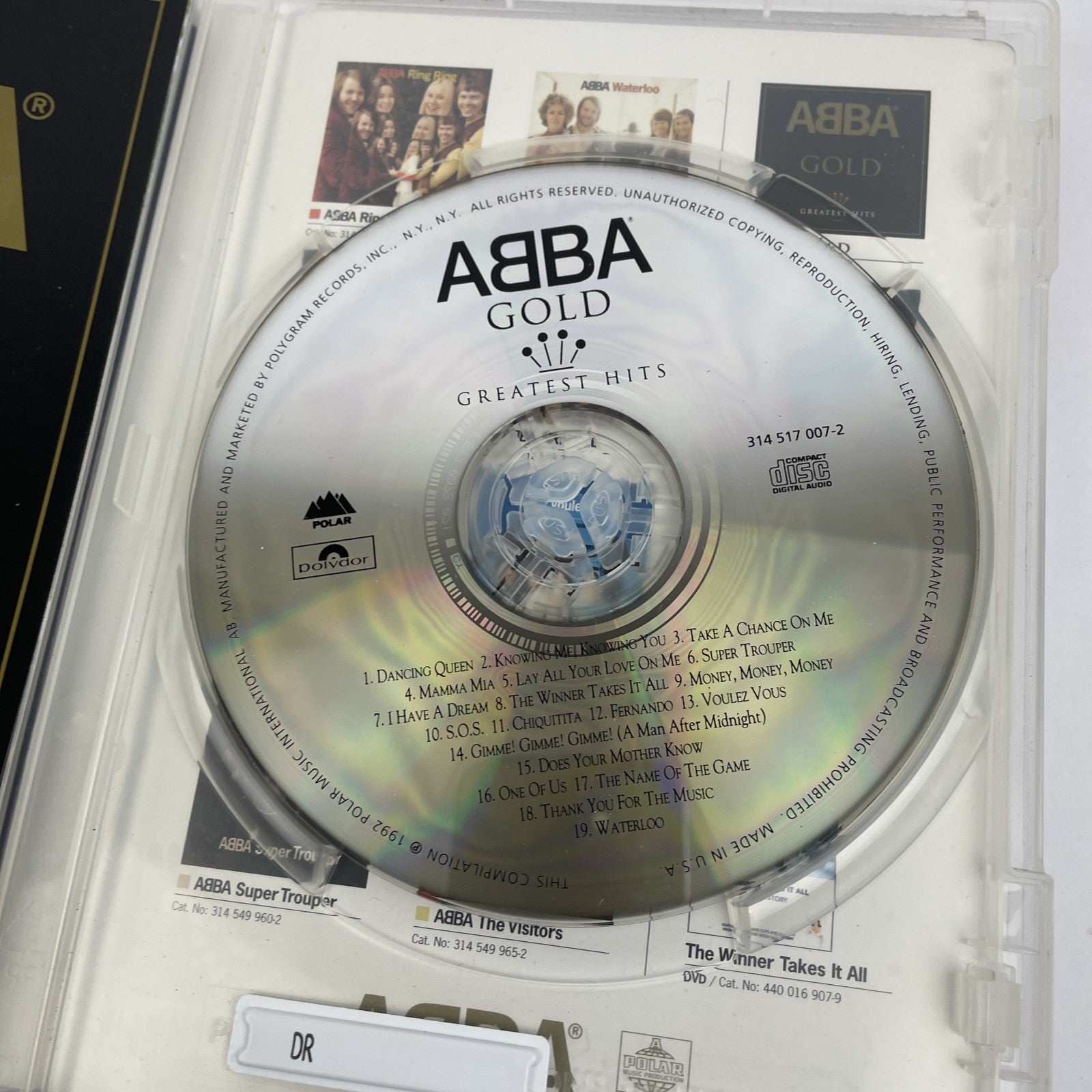 ABBA Gold - Greatest Hits, DVD Video NTSC, Color