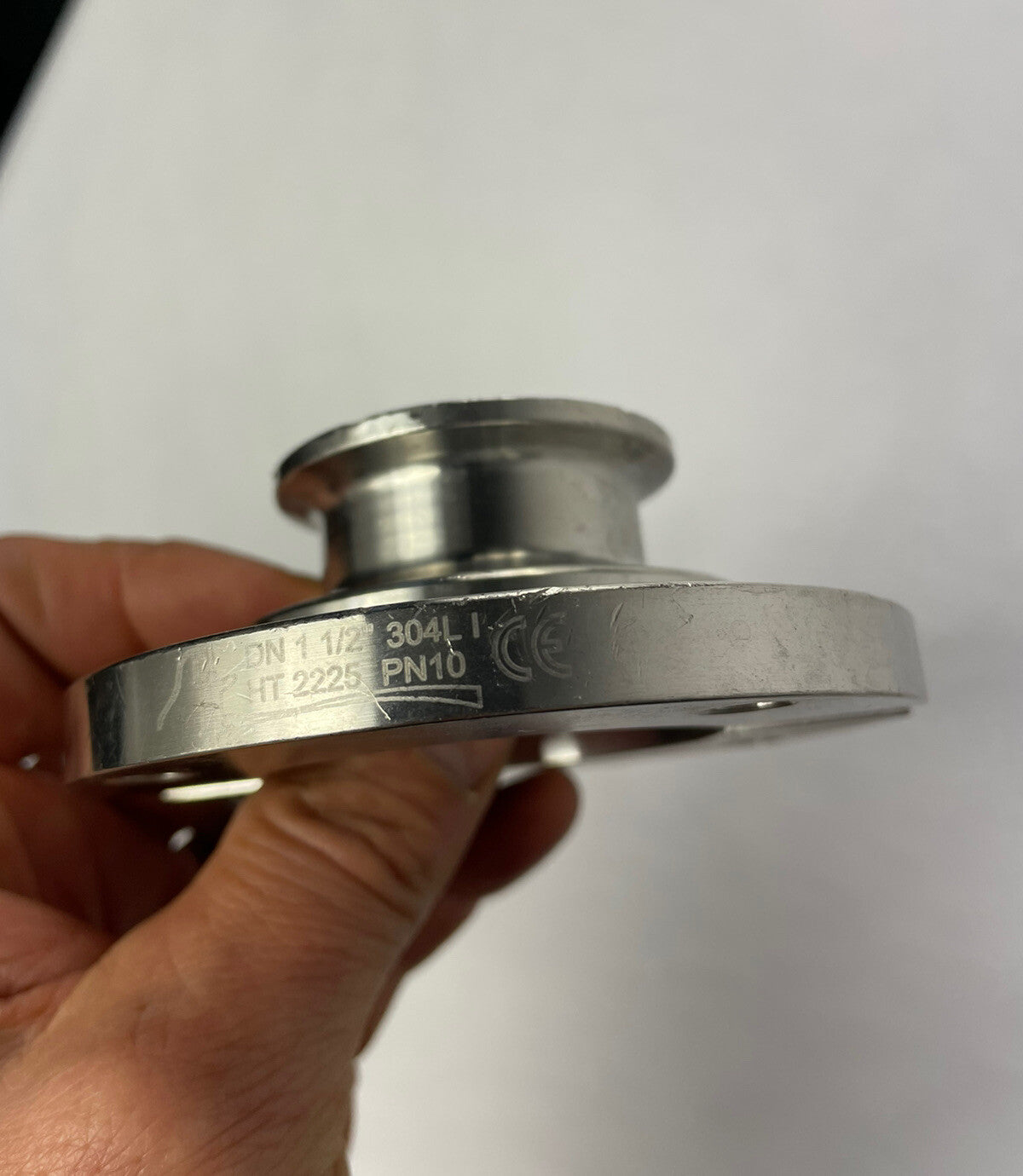 Stainless Steel Flange DN 1 1/2" 1.5" 150 Raised Face 304L HT 2225 PN10