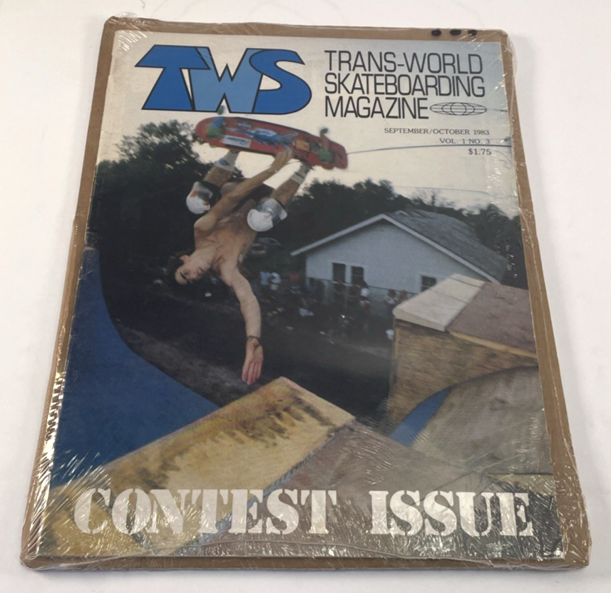 1983 TransWorld Skateboarding Magazine Third Issue Vol 1 No. 3 Lance Mountain