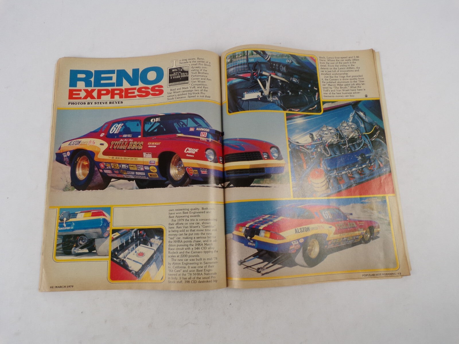 March 1979 Hot Rod Magazine Camaros Street Maohimes To Pro Stocks New In-Depth