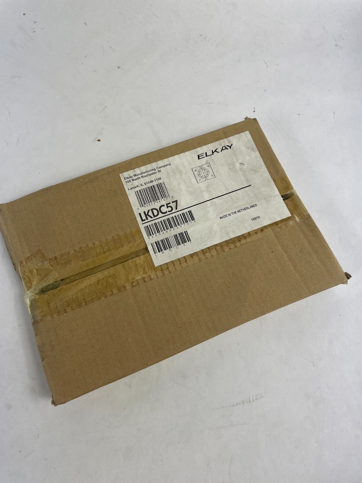 Elkay LKDC57 stainless steel square sanitary floor drain