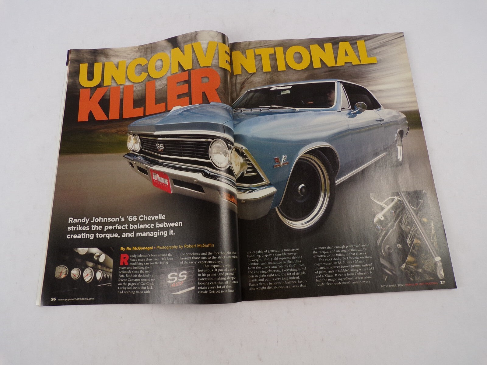 November 2008 Hot Rodding Magazine Triple Threat! Musclecars That Do It All!