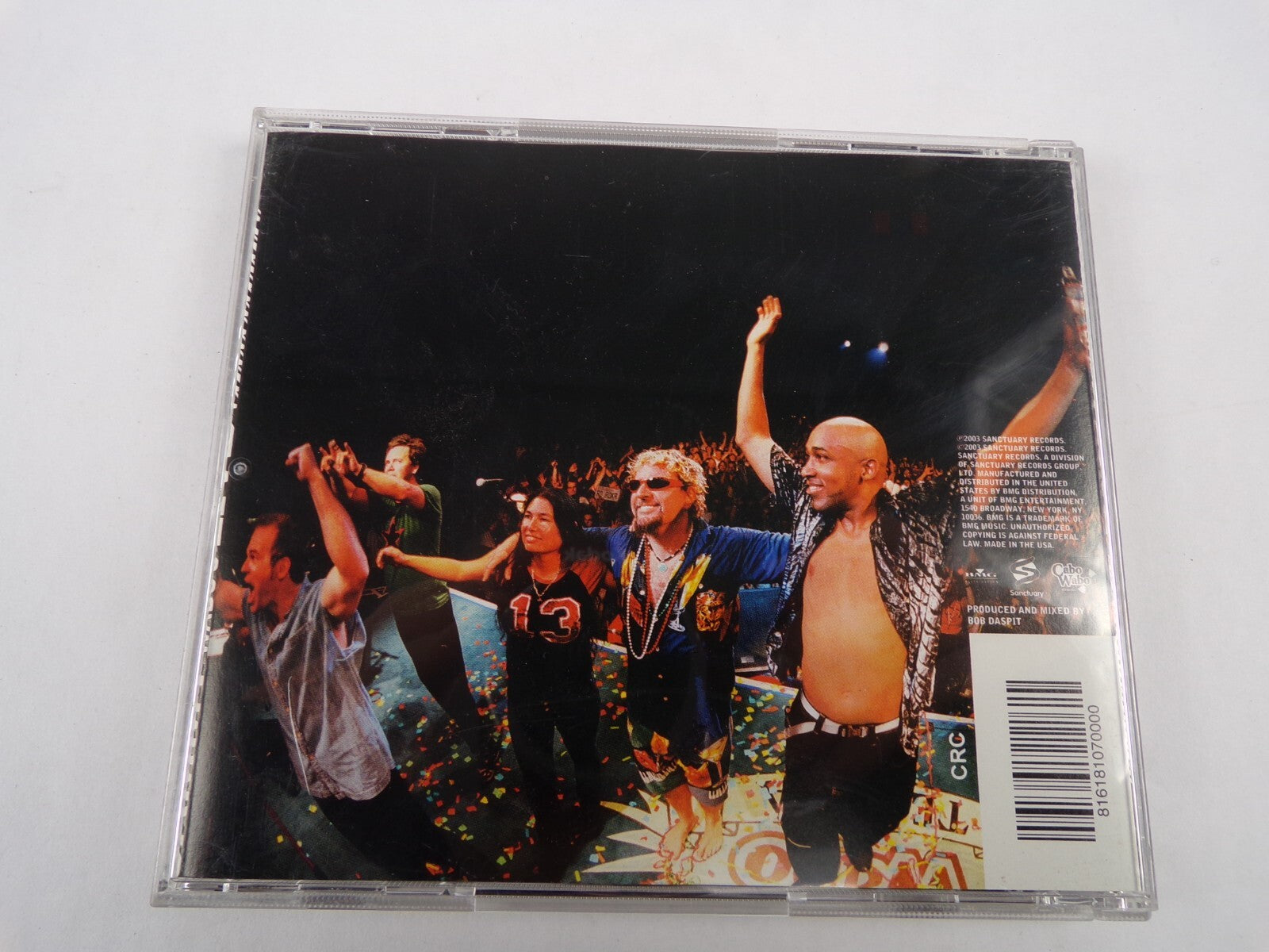 Sammy And The Wabo's Live Halleluiah Shaka Doobie Heavy Metal Dreams CD#58