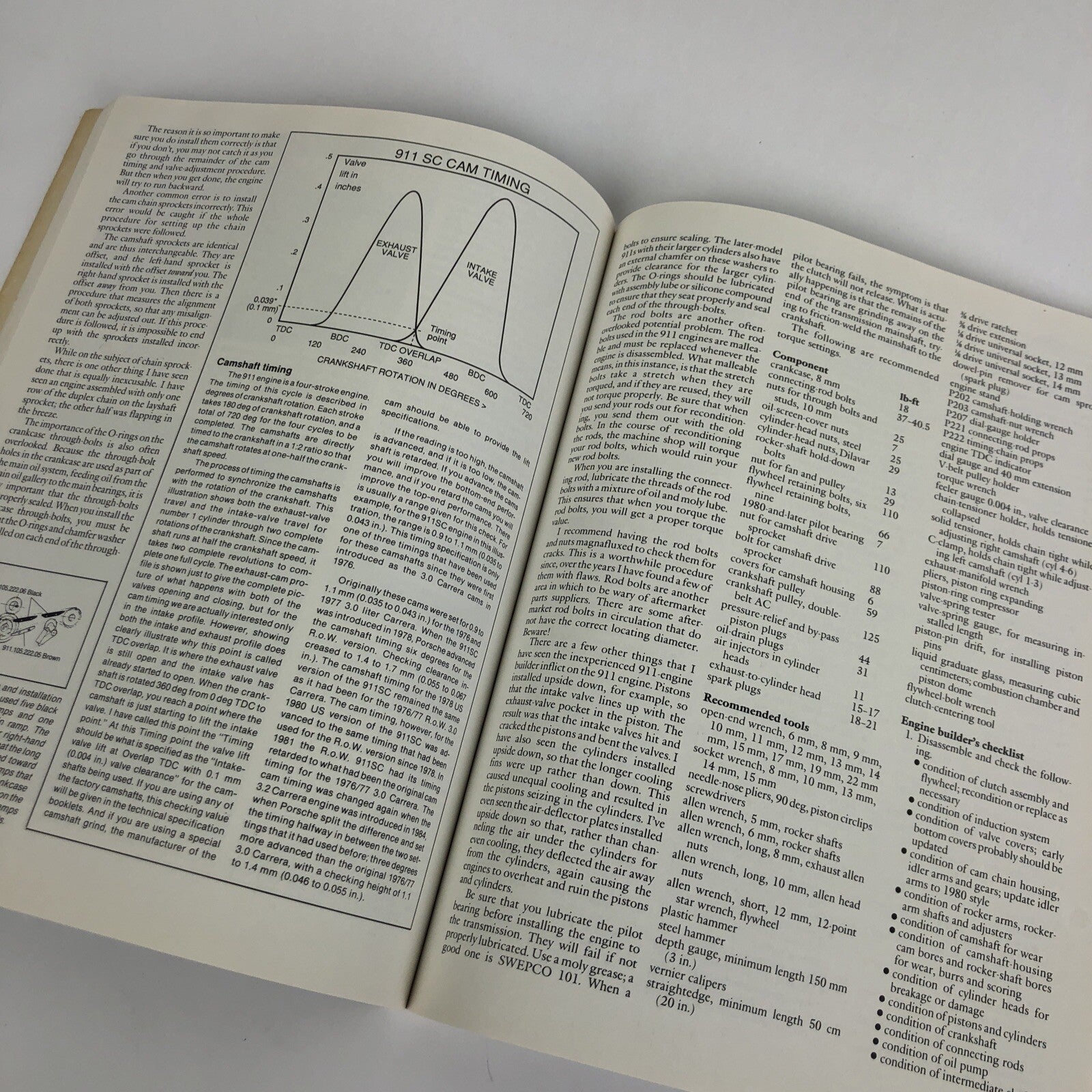 Porsche 911 Performance Handbook: Motorbooks Intl' Bruce Anderson 1987 - VGC