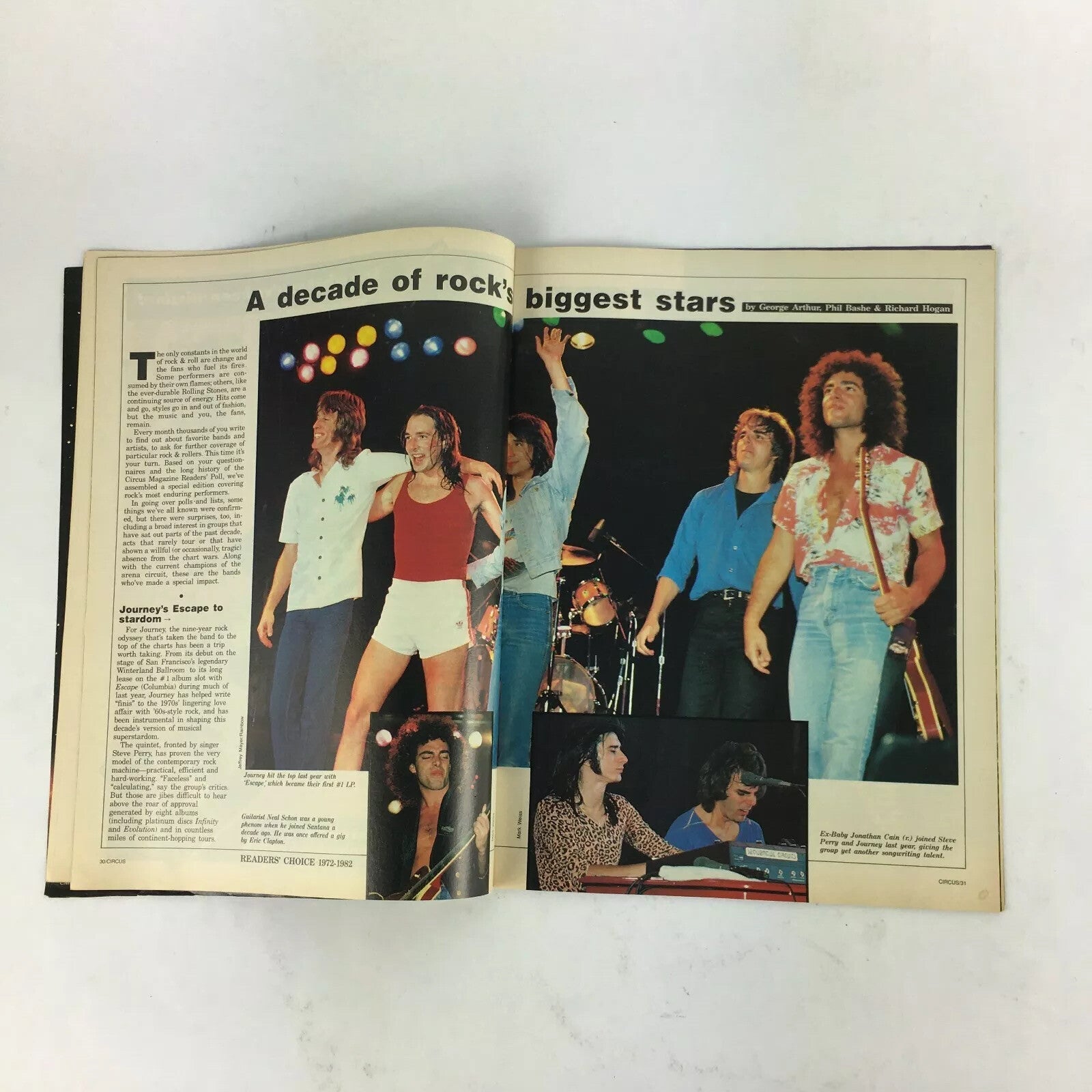July 31,1982 Circus Magazine Rock's Biggest Stars Blondie Billy Squier Asia