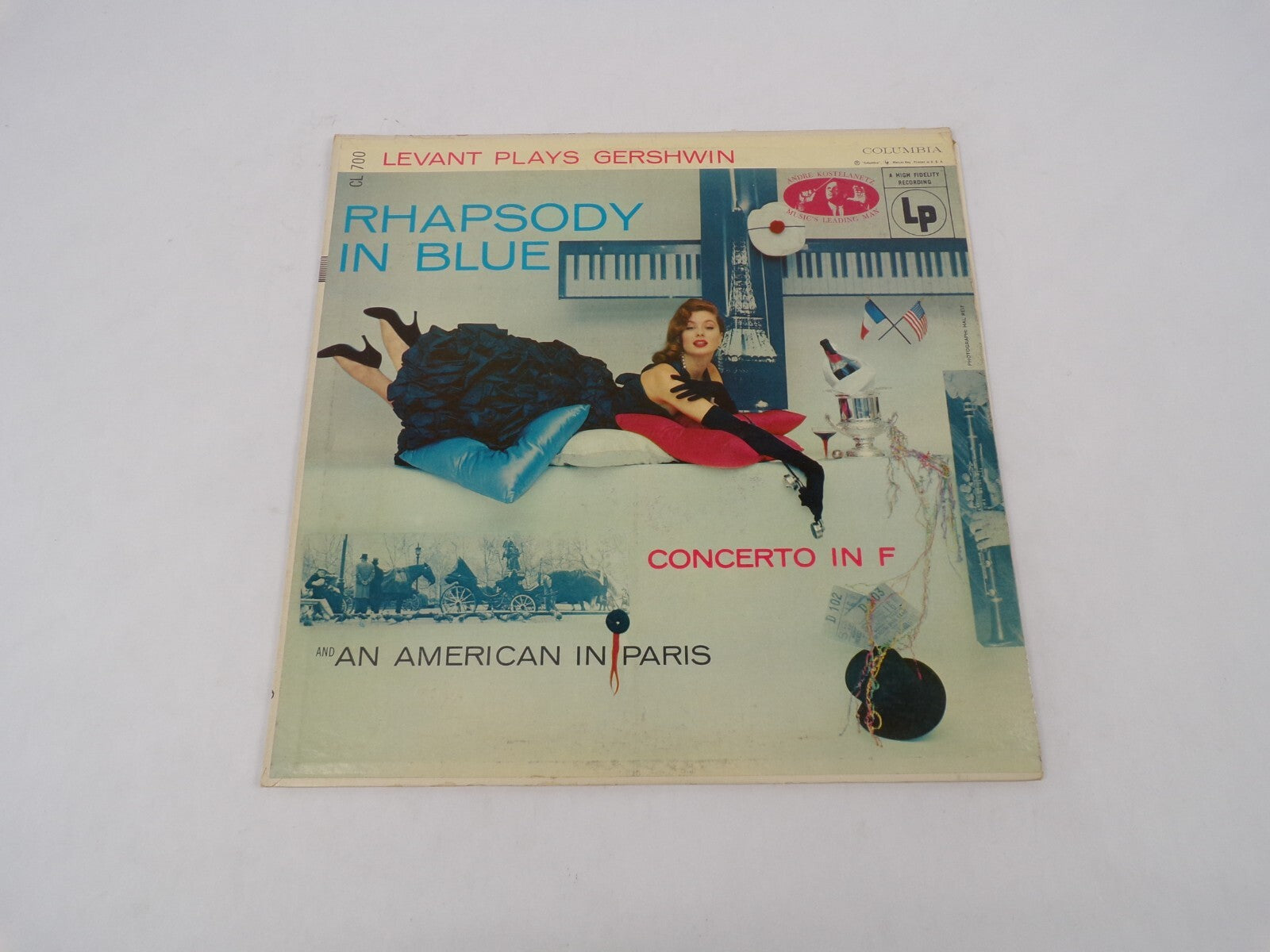 Levant Plays Gershwin Rhapsody In Blue An American In Paris Vinyl Record