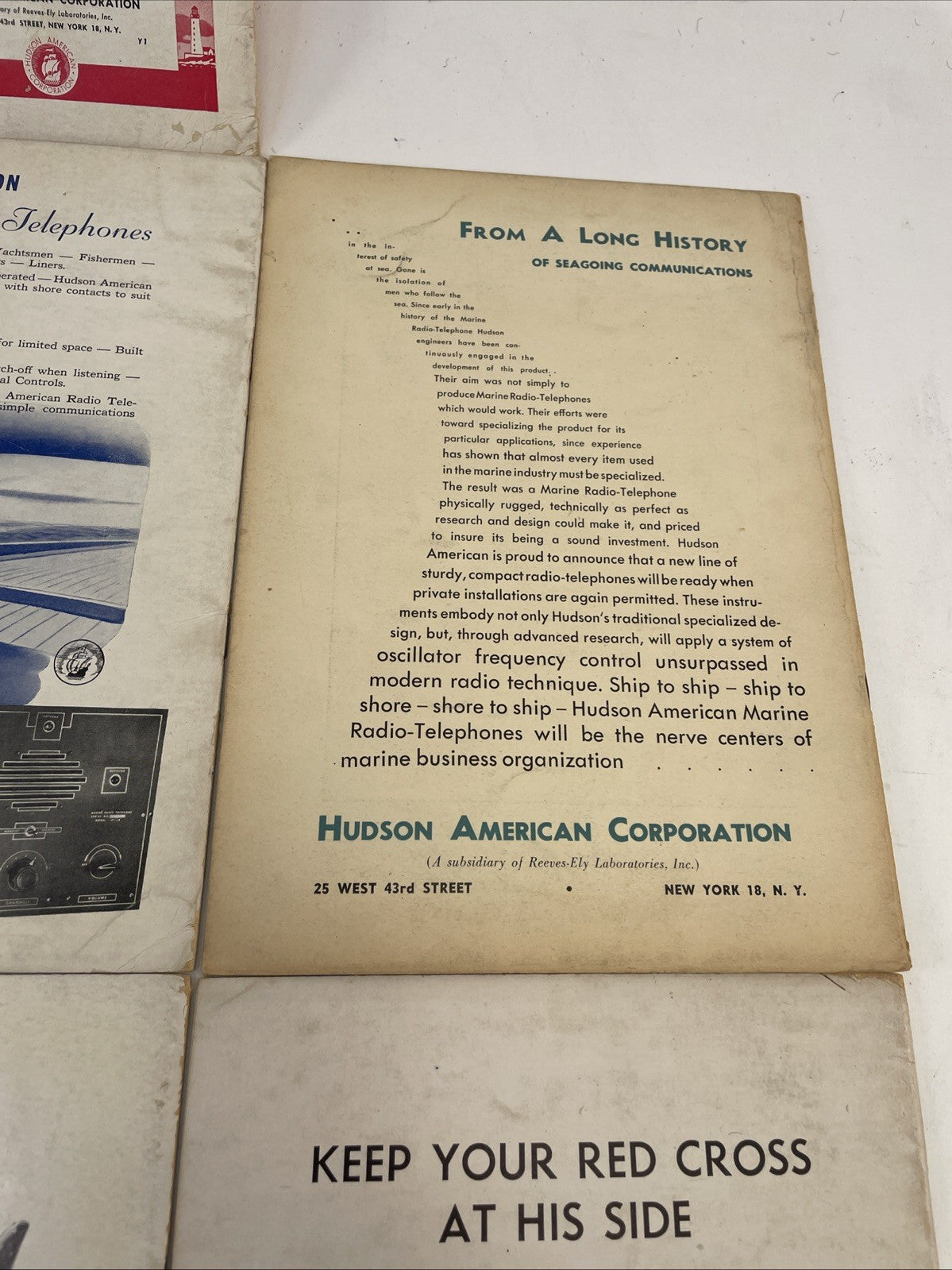 Lot of 8 x The Radio Engineers' Digest 1945 Edition Hudson American Corporation