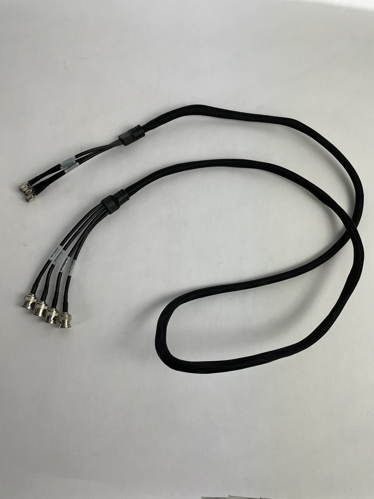 6' 4K UHD Canare 3G HD-SDI Coax MDM-BNC 4-Channel DIN Male to BNC Camera Cable