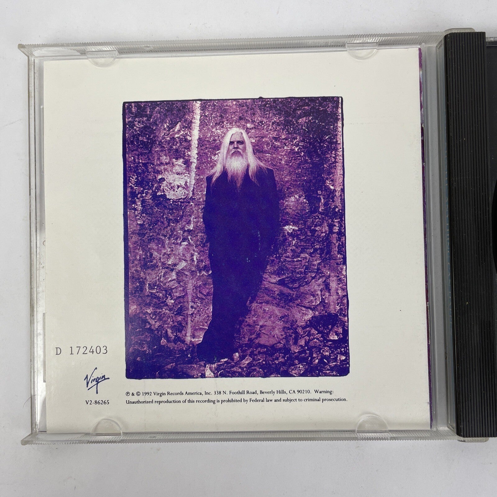 LEON RUSSELL - Anything Can Happen - Digital Audio CD, 1992 Virgin Records - PQR