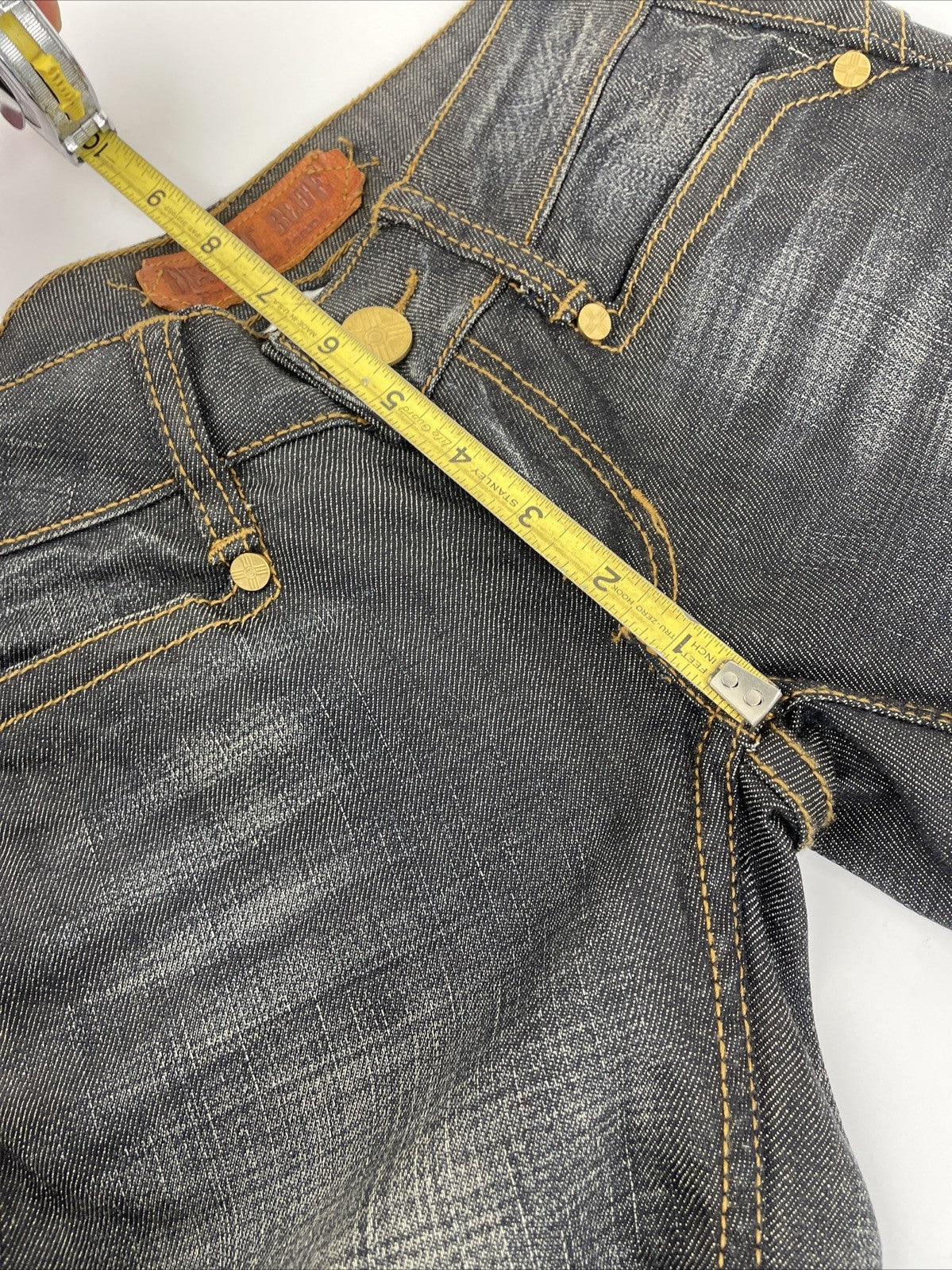 Desert Blue Premium Denim Legging Jeans Dark Rinse Women’s Low Rise - NWOT