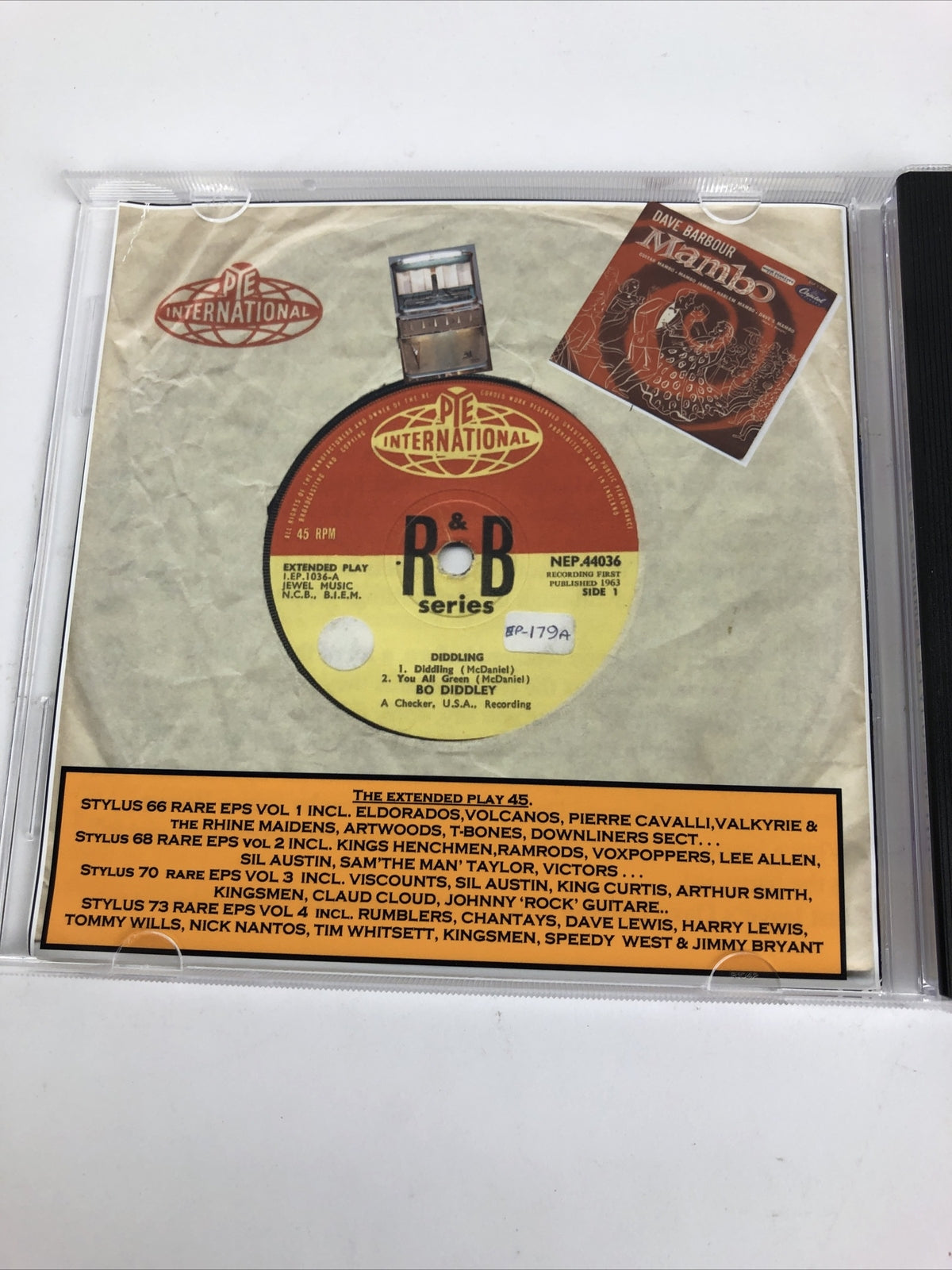 Rare U.K.  Pressed Instro E.P. S Volume 4 CD - 31 Tracks - #10
