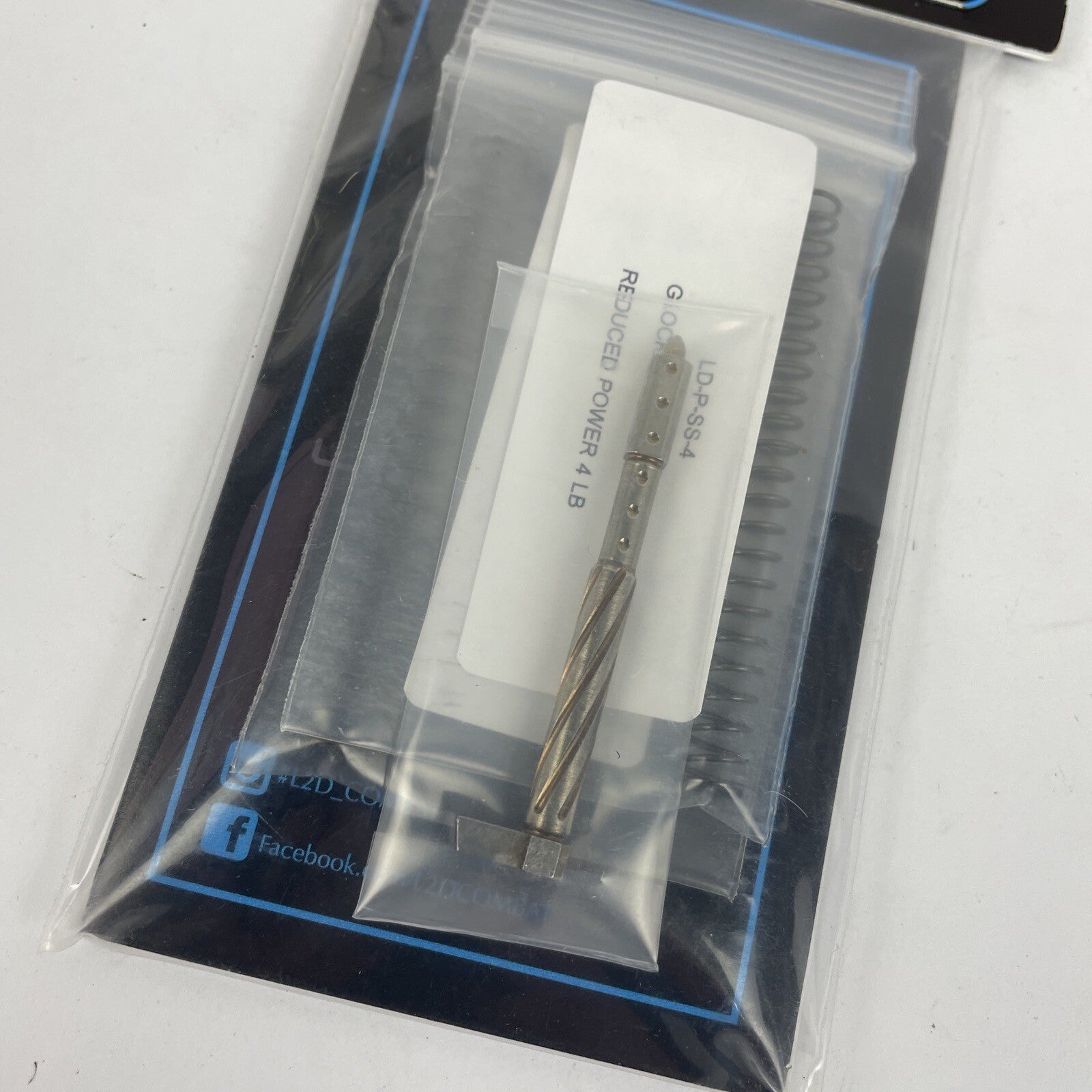 L2D Combat Enhanced Firing Pin Kit For Glock * Fluted Stainless Steel Striker