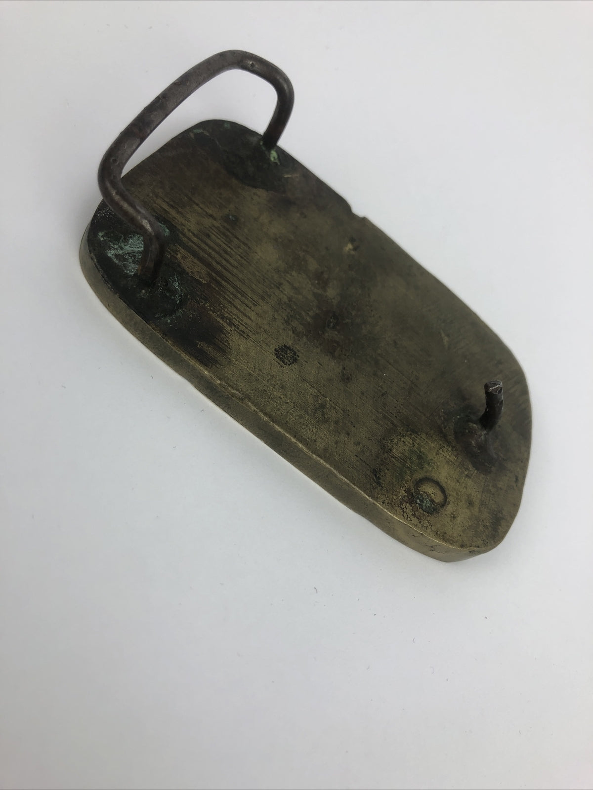 Foghat solid Brass Belt Buckle, one of a Kind American FOLK ART 