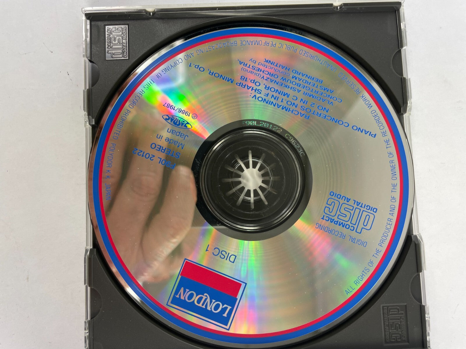 Rachaninov Piano Concertos Nos. 1-4 CD#72