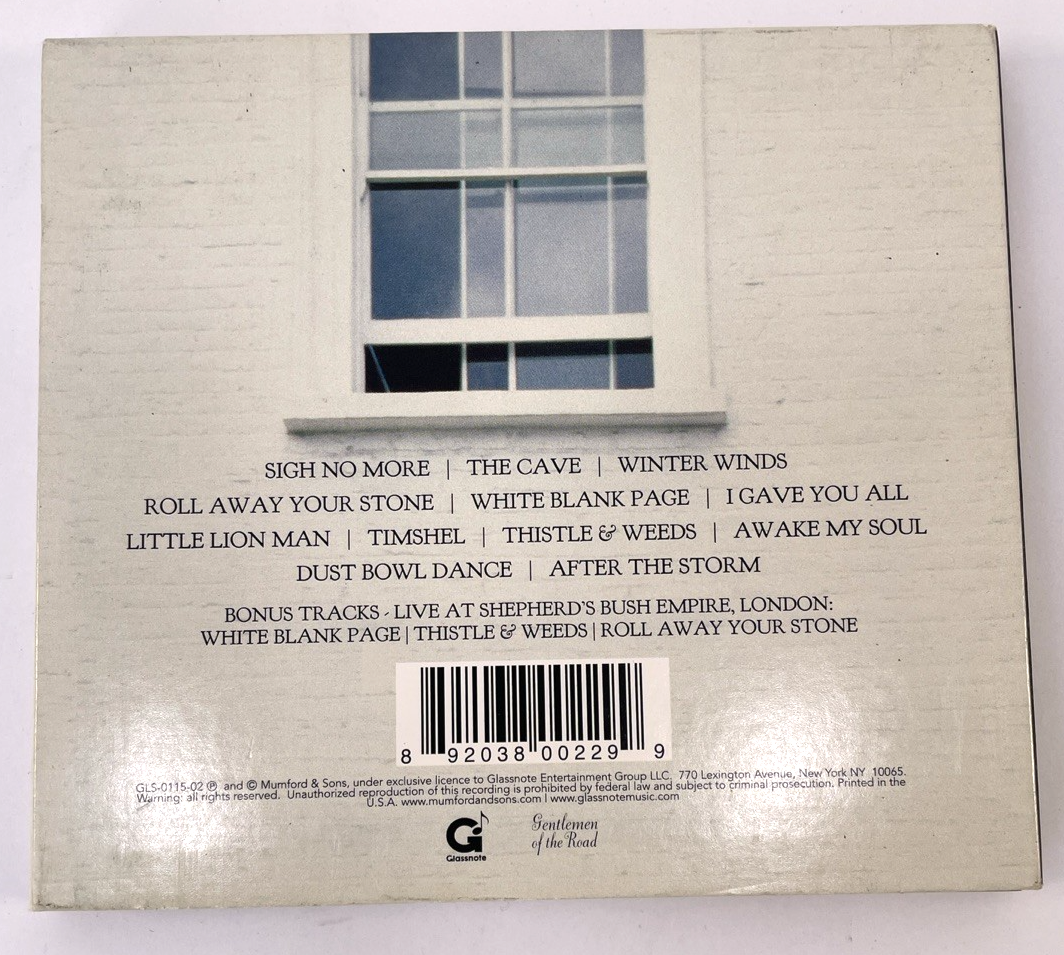 Mumford And Sons - Sigh No More - Digital Audio CD Glassnote Entertainment #45