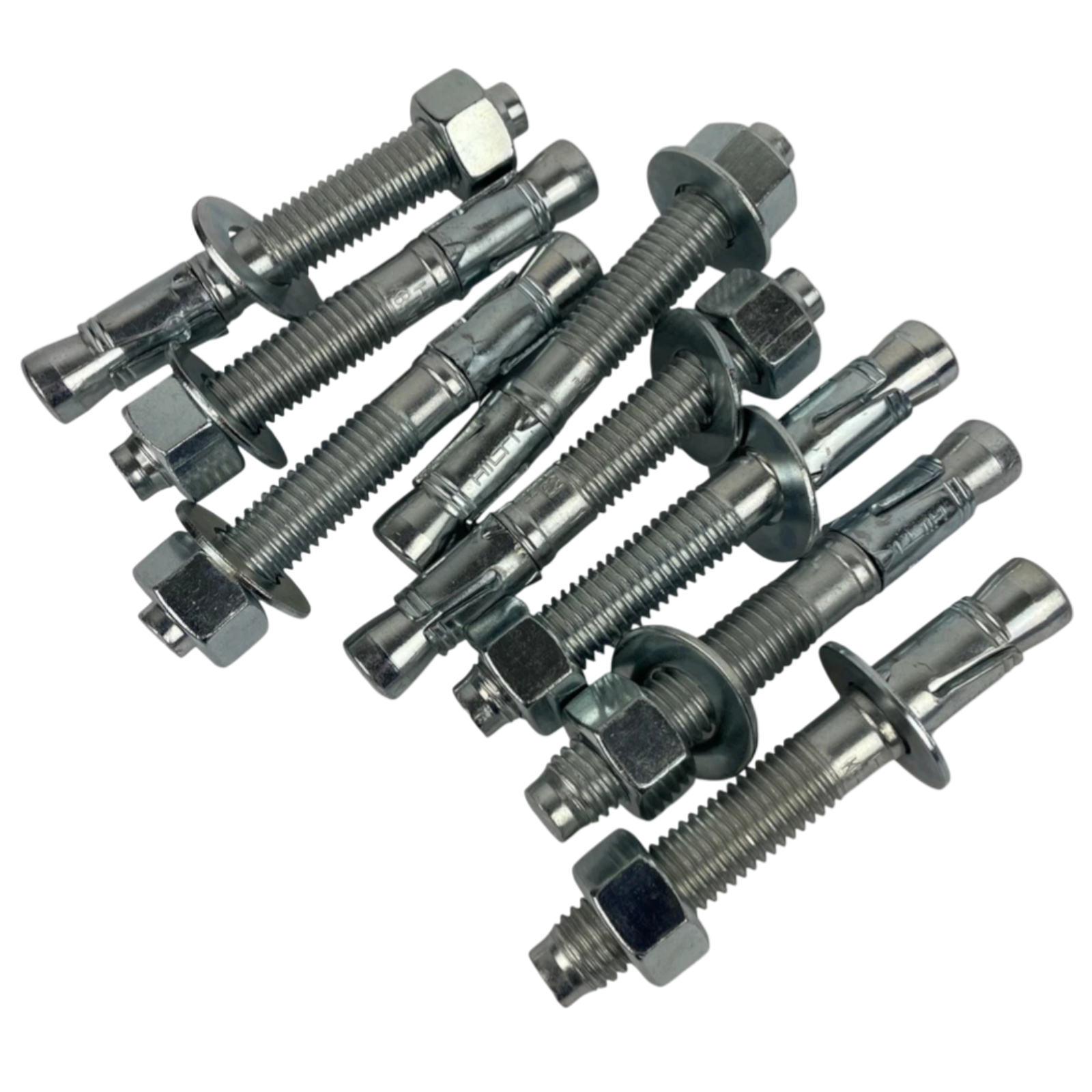 Lot of 8 x OEM Hilti 4-1/2” KB-VT5 5/8" Concrete Anchor Bolt